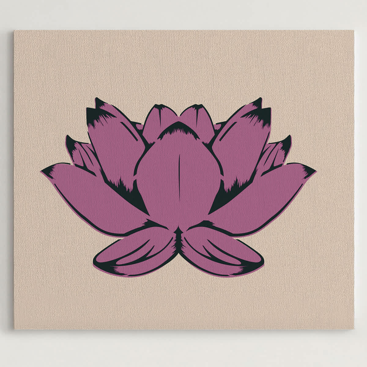 Stencil1 Multi-Layer Stencil, Lotus Artwork