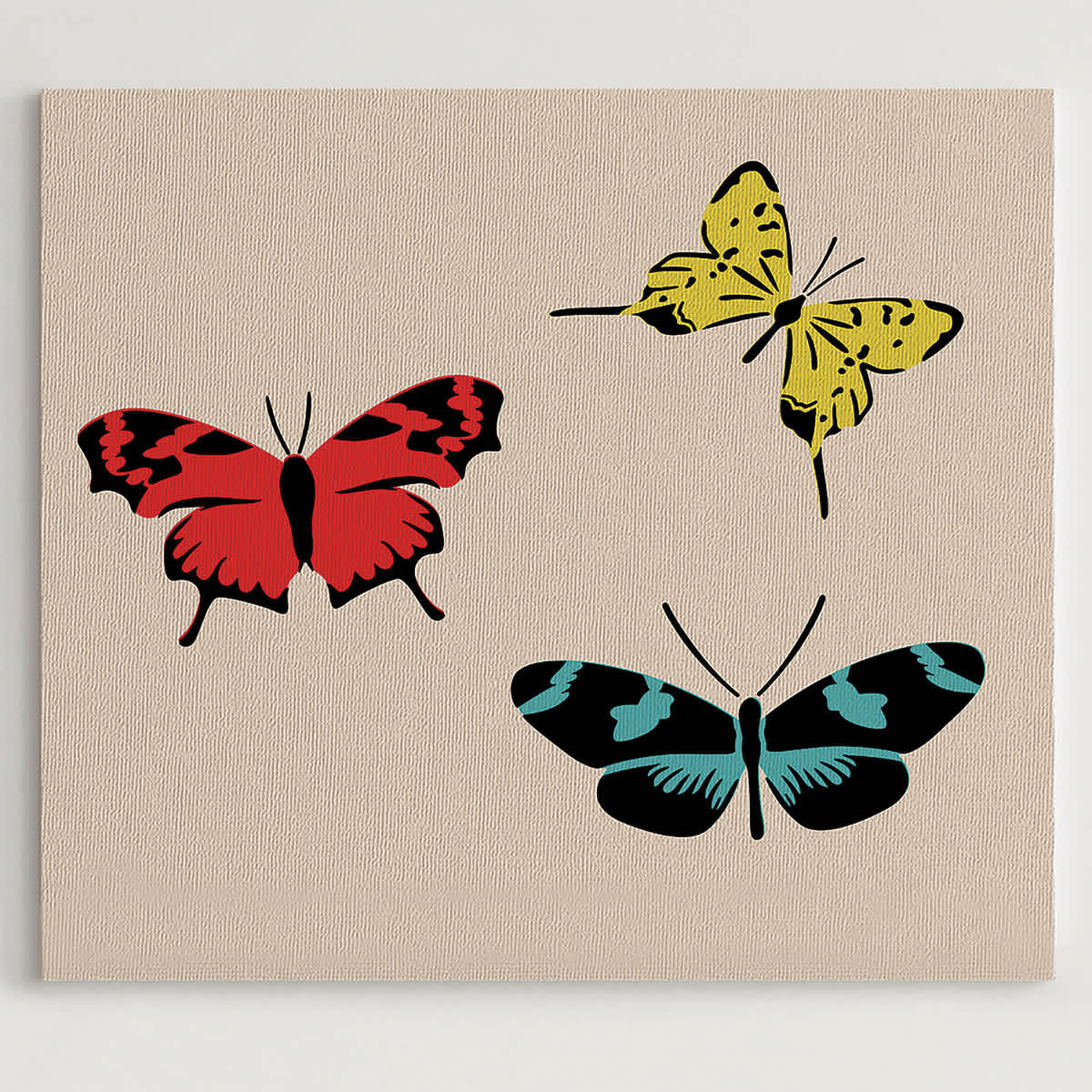 Stencil1 Multi-Layer Stencil, Butterflies Art