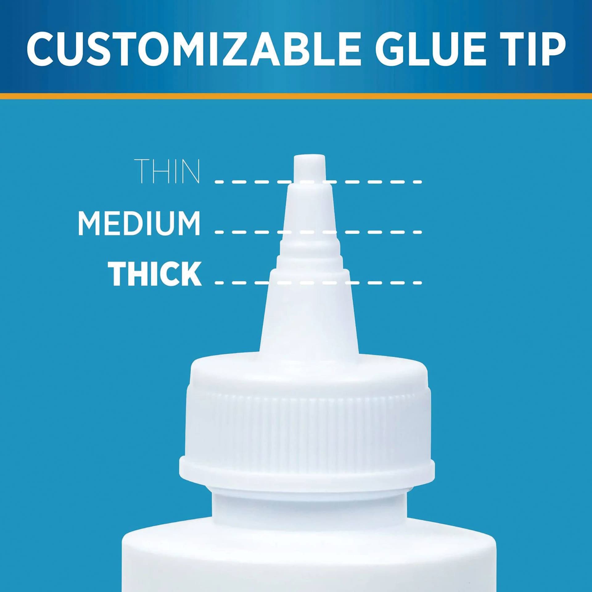 Customizable glue tip