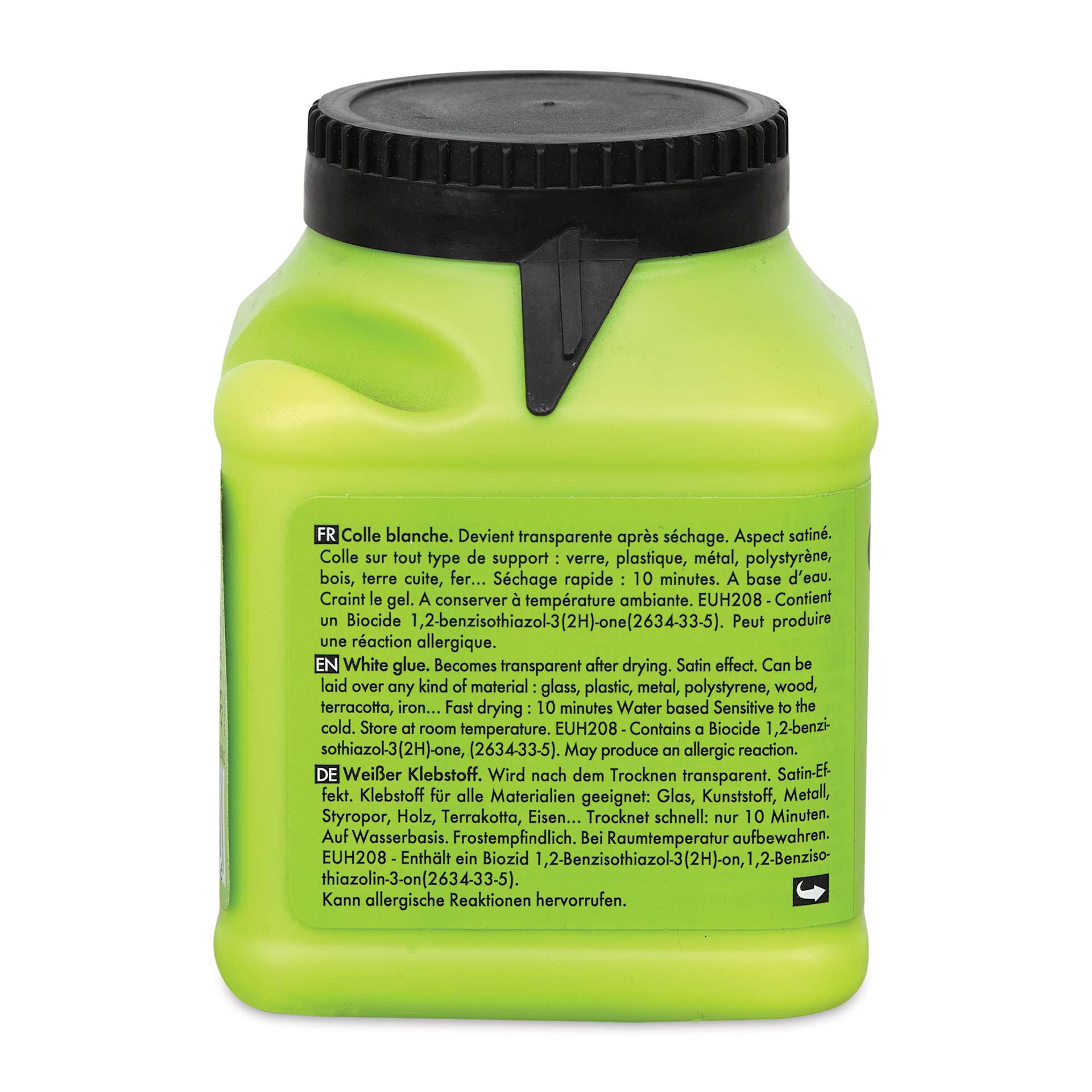 DecoPatch Paperpatch Varnish Glue - 180 ml (Back of jar)