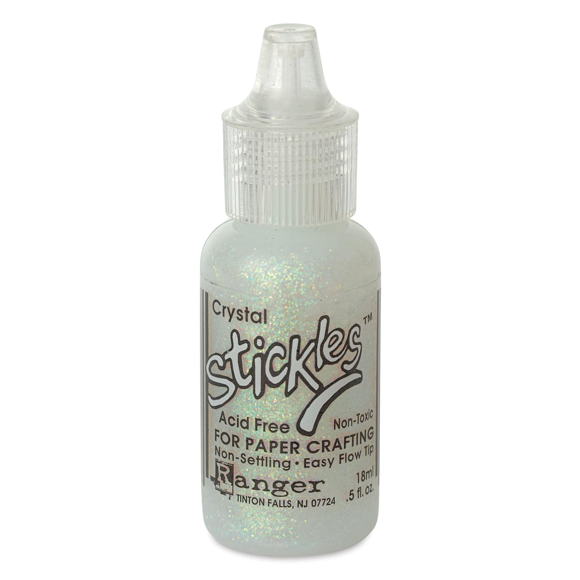 Ranger Stickles Glitter Glue - Crystal, 1/2 oz - front