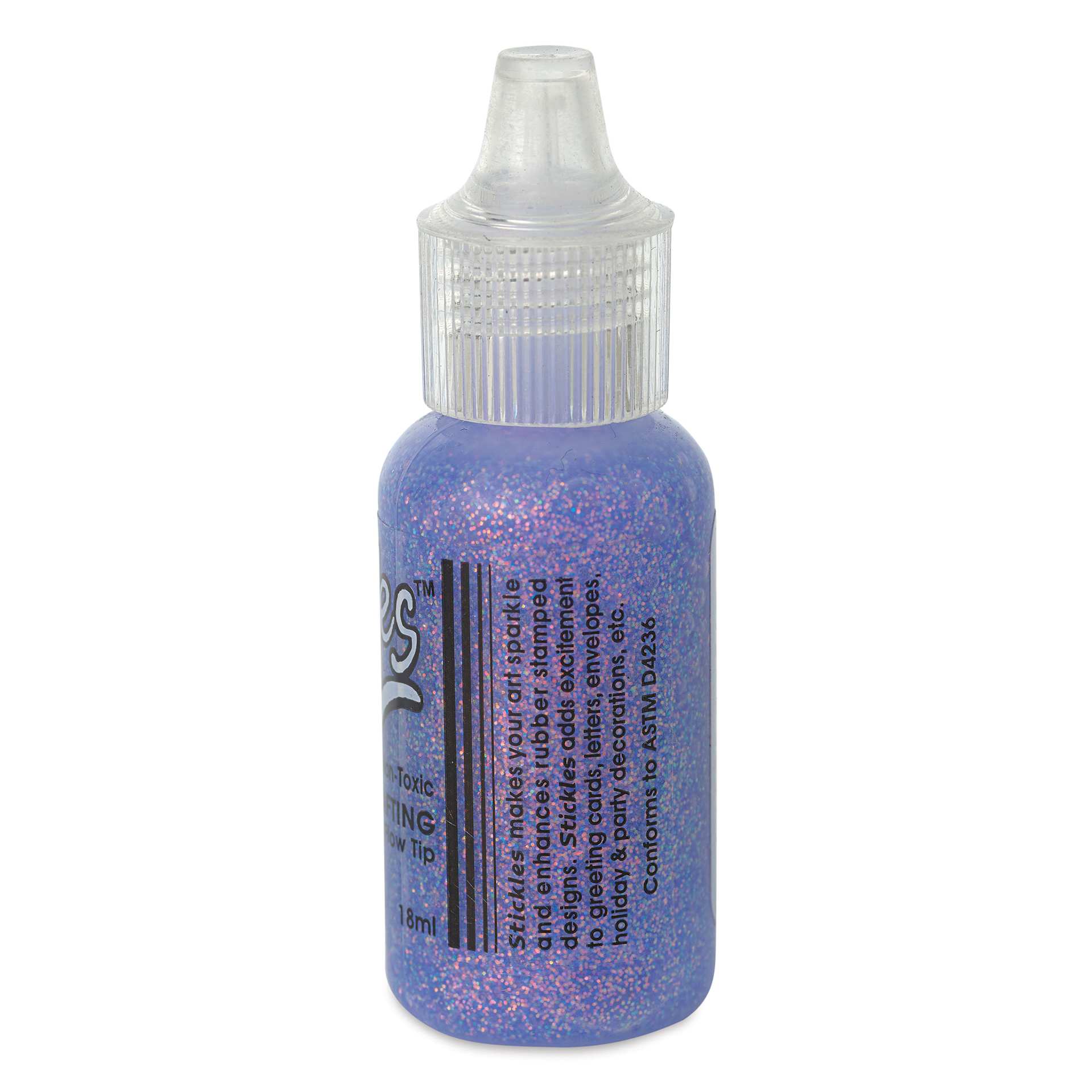 Ranger Stickles Glitter Glue - Mermaid Tail, 1/2 oz - back