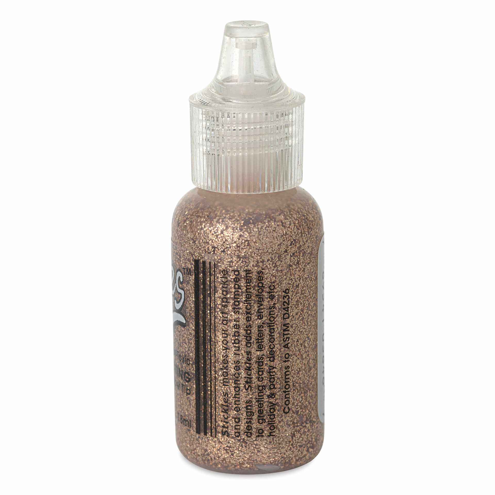 Ranger Stickles Glitter Glue - Mercury Glass, 1/2 oz - back