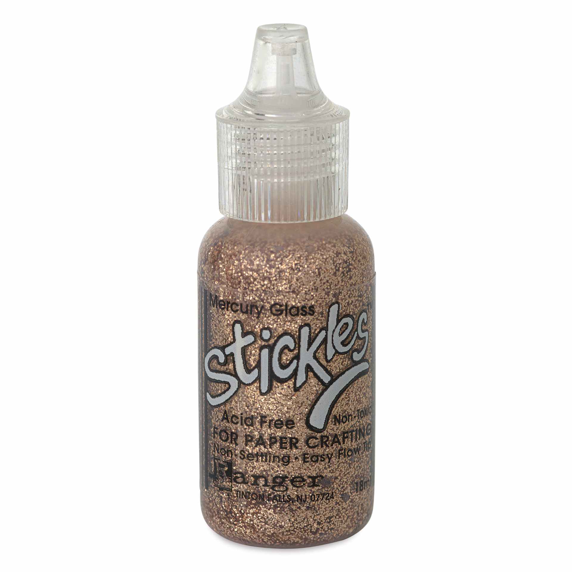 Ranger Stickles Glitter Glue - Mercury Glass, 1/2 oz - front