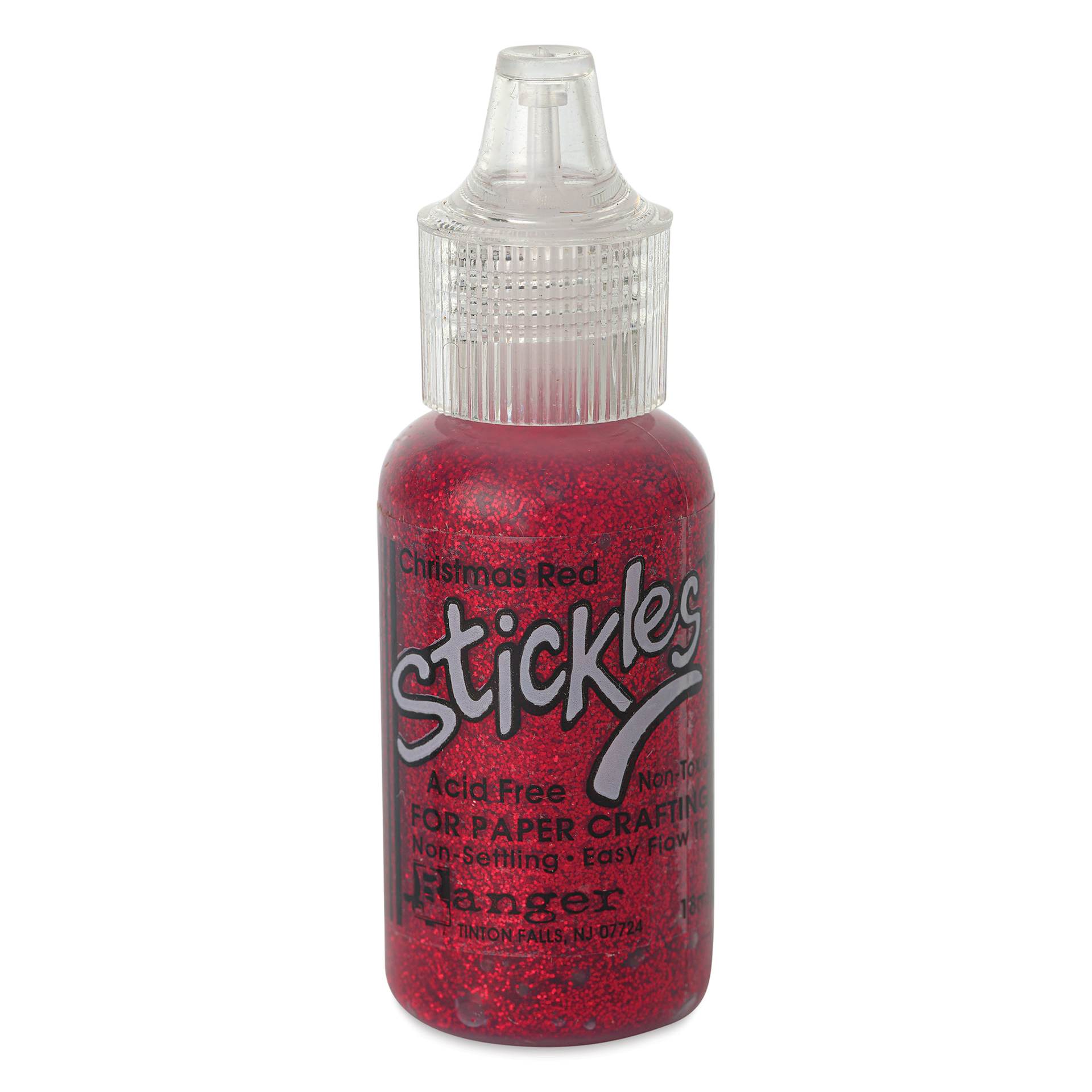 Ranger Stickles Glitter Glue - Christmas Red, 1/2 oz - front