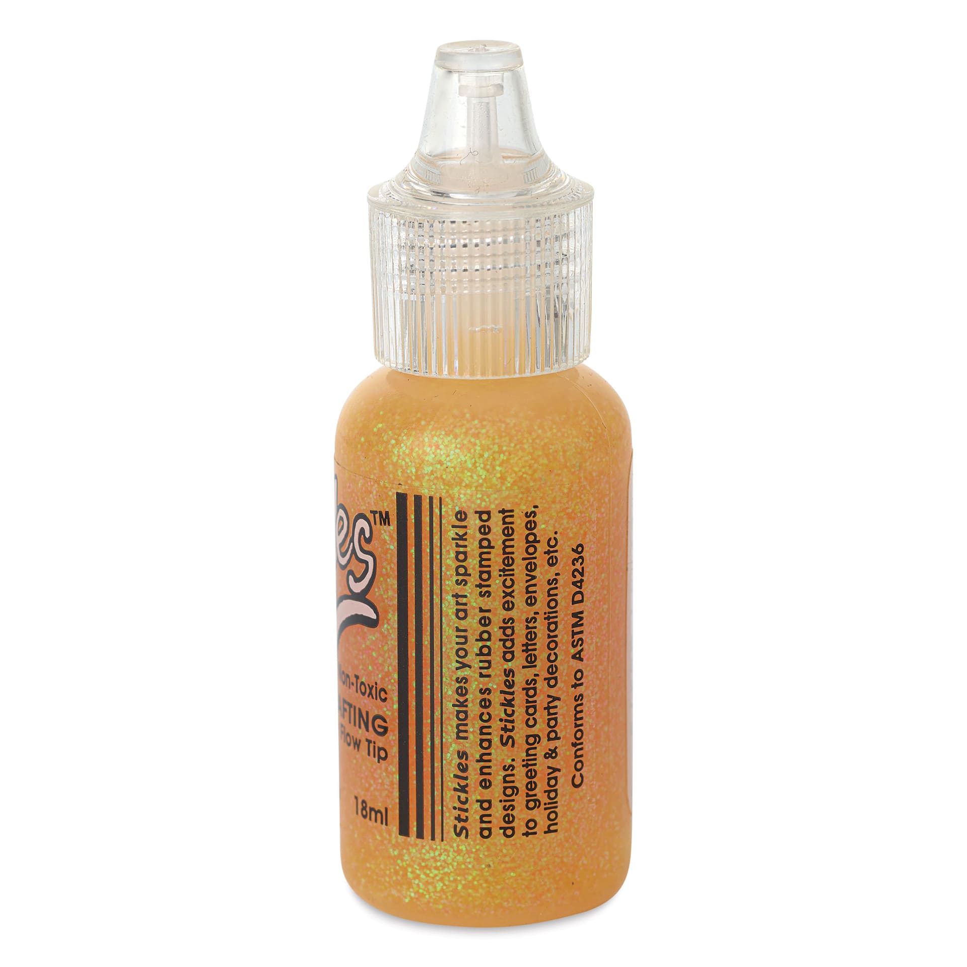 Ranger Stickles Glitter Glue - Sunburst, 1/2 oz - back