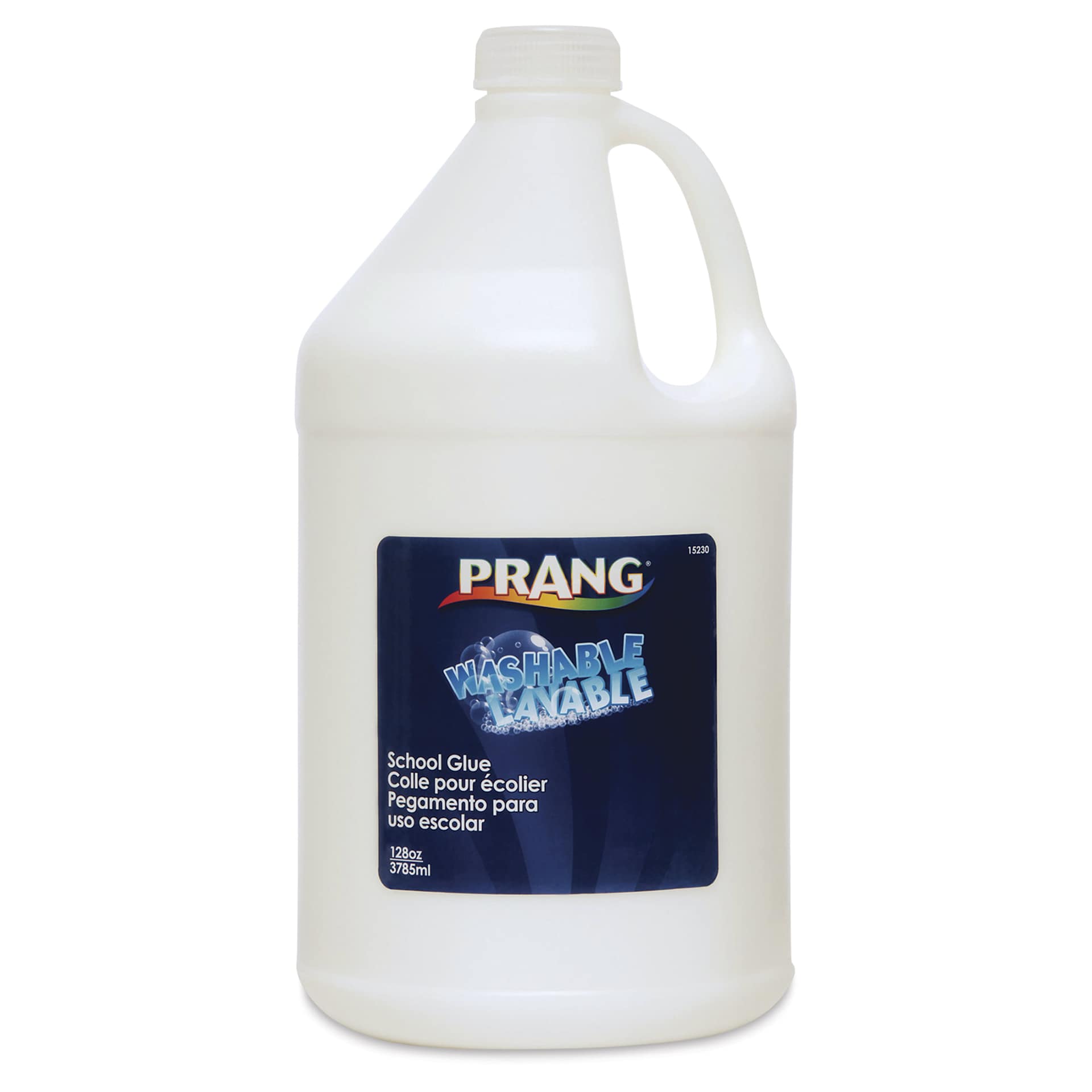 Prang Washable Liquid White School Glue - 1 Gallon Jug - front