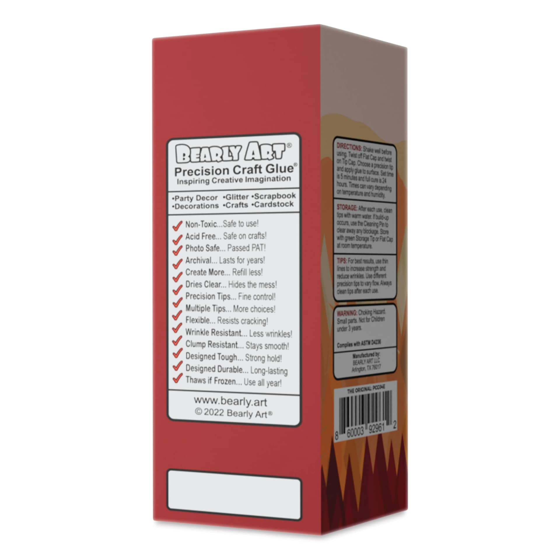Bearly Art Precision Craft Glue - The Original, 4 oz
