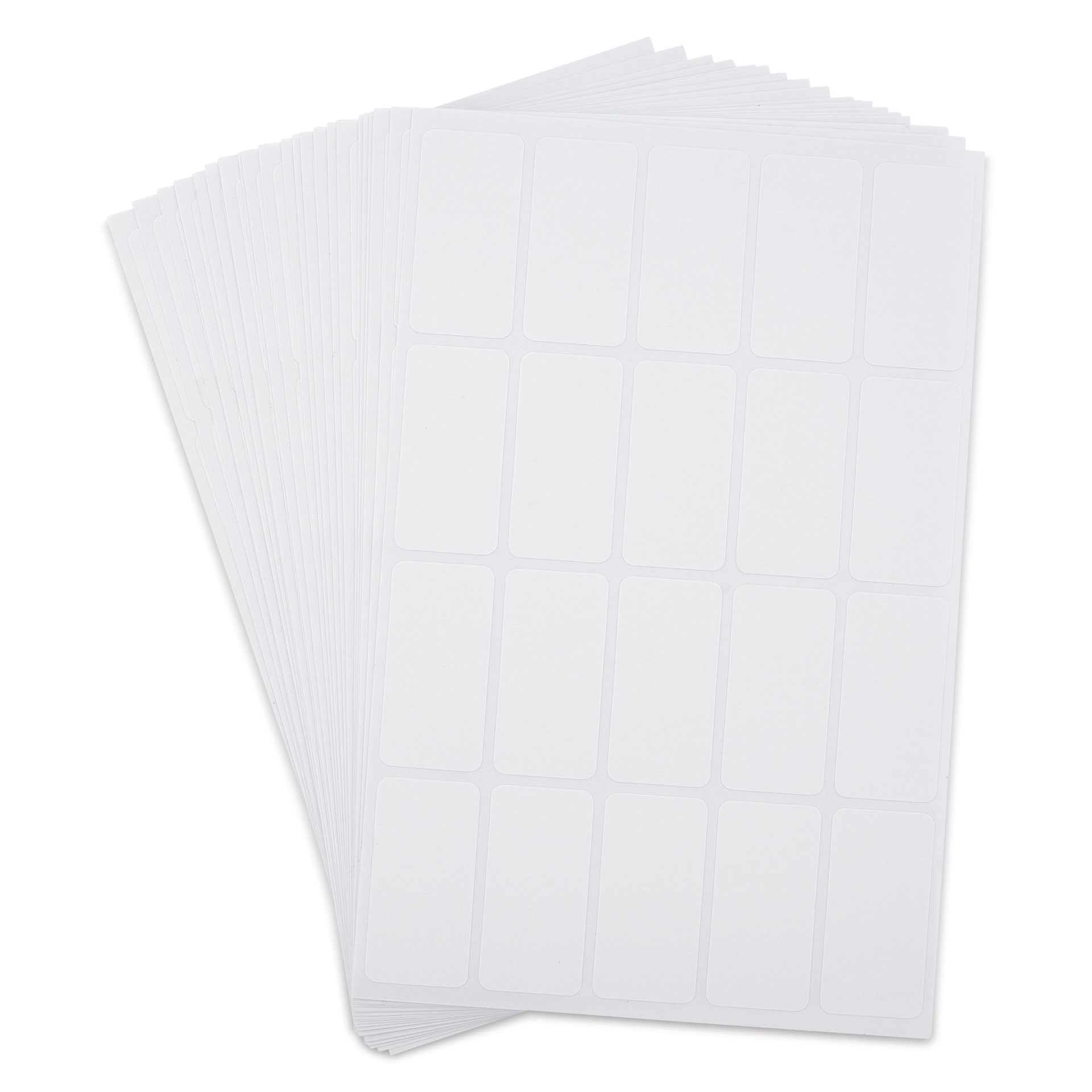 Charles Leonard Self-Adhesive All Purpose Removable Labels - Pkg of 500, 3/4" x 1-1/2"
