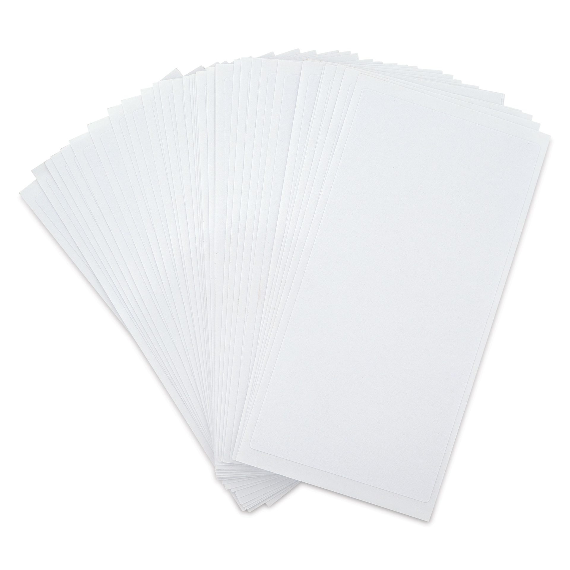 Charles Leonard Self-Adhesive All Purpose Label - Pkg of 35, 2" x 4"
