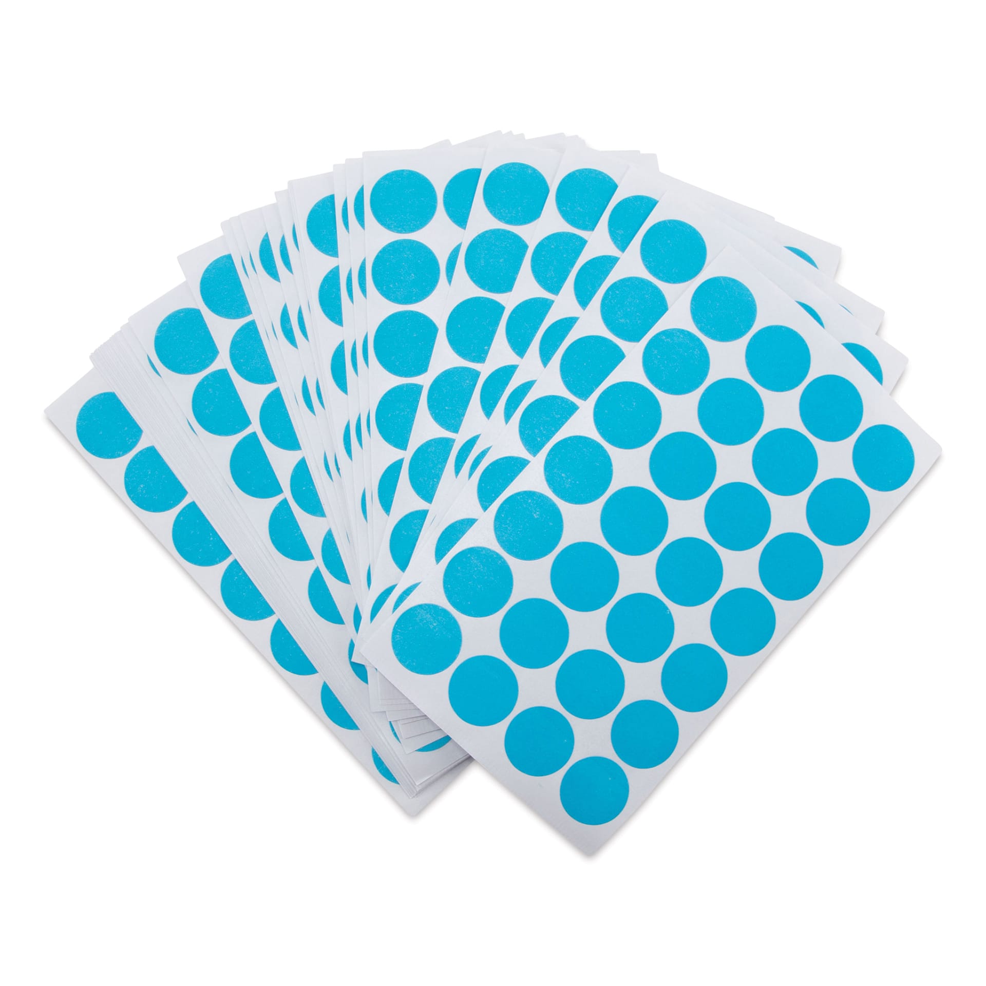 Charles Leonard Color Coding Labels - Pkg of 1000, Blue, 3/4"