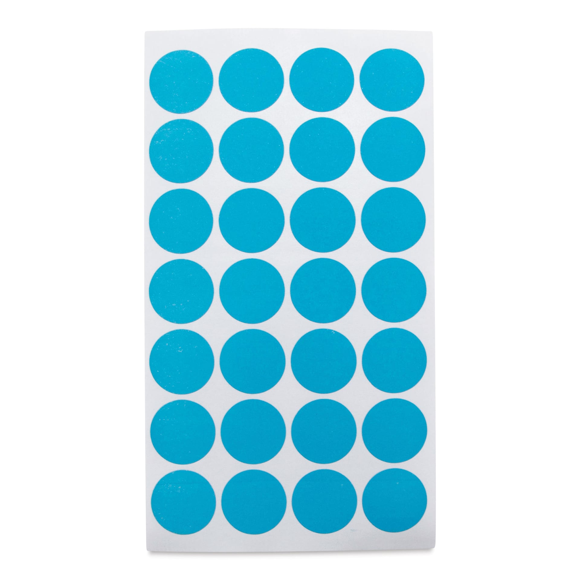 Charles Leonard Color Coding Labels - Pkg of 1000, Blue, 3/4" single sheet