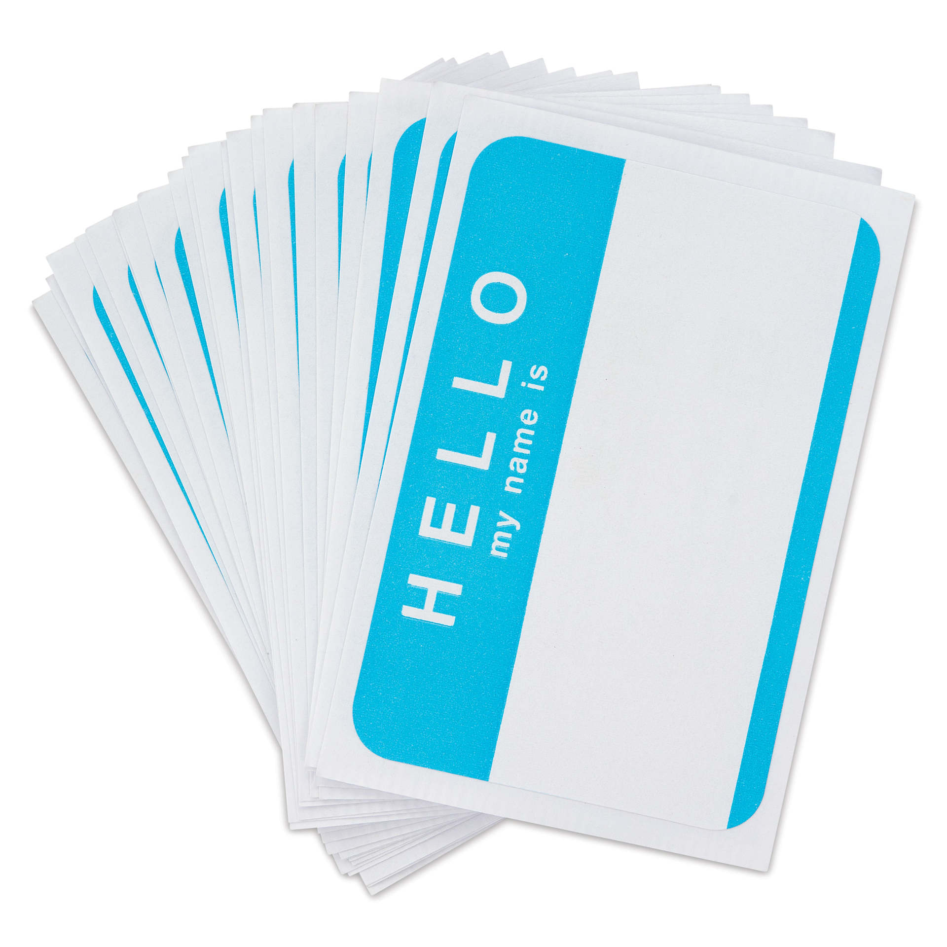 Charles Leonard Self-Adhesive Hello Name Badges
