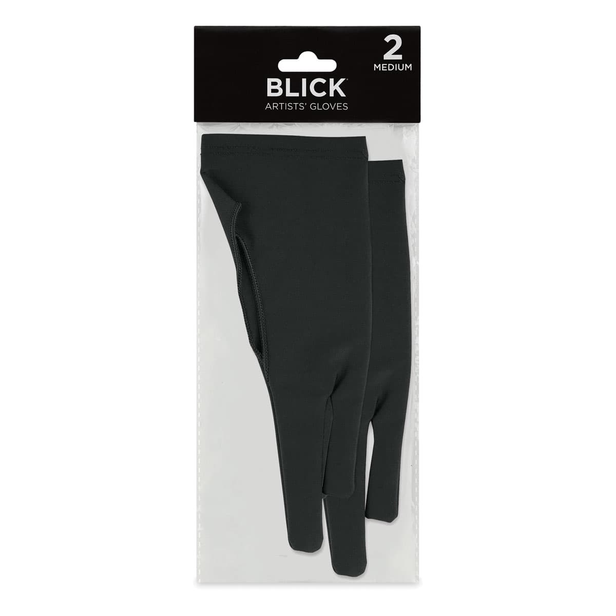 Blick Artists' Gloves - Medium, Pkg of 2, in the package