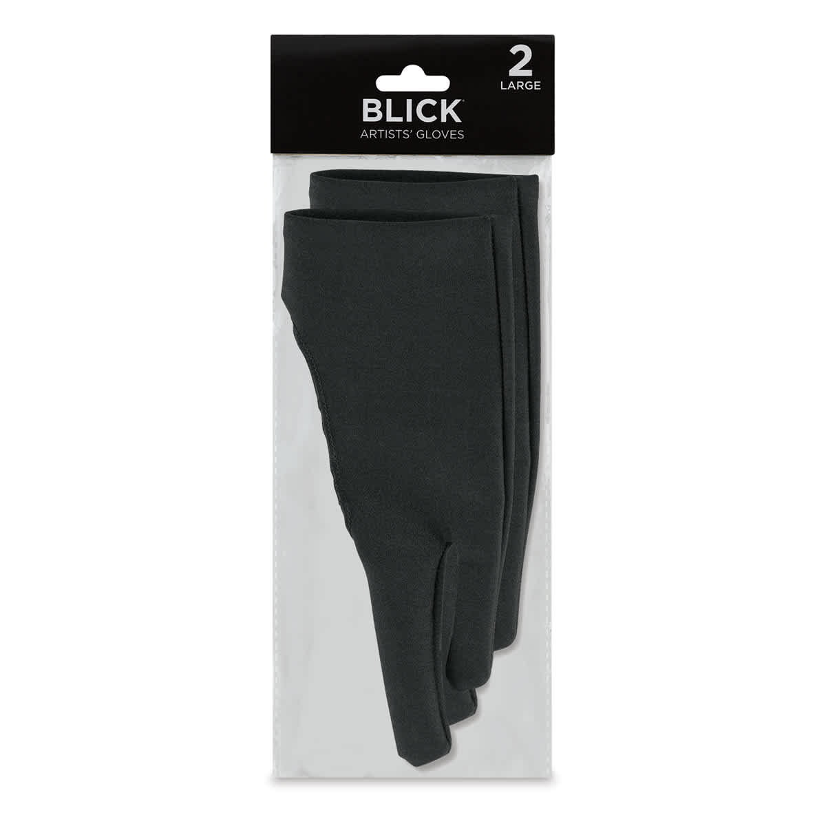Blick Artists' Gloves - Large, Pkg of 2, in the package