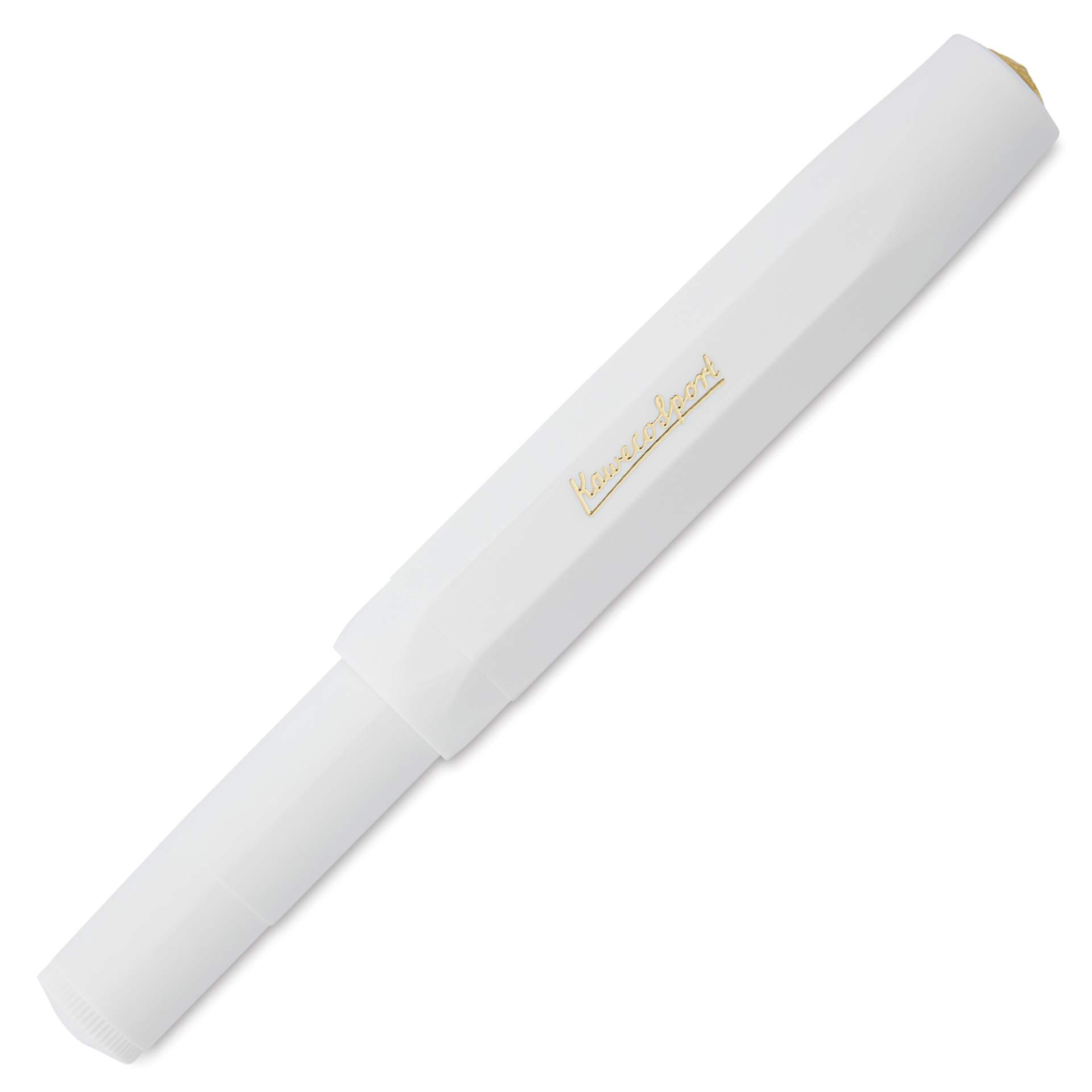 Kaweco Classic Sport Fountain Pen - White, Medium, cap replaced