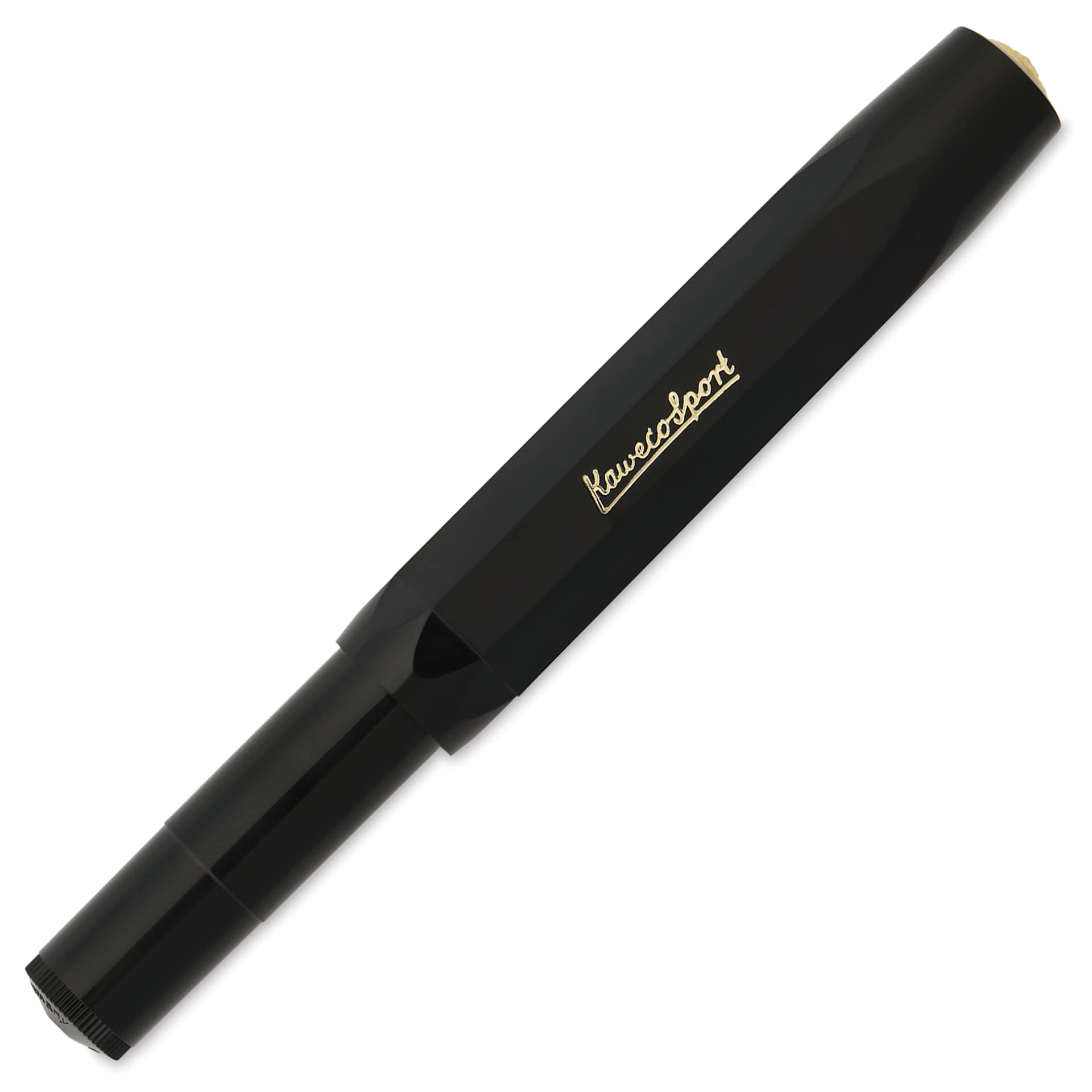 Kaweco Classic Sport Fountain Pen - Black, Extra-Broad, cap replaced