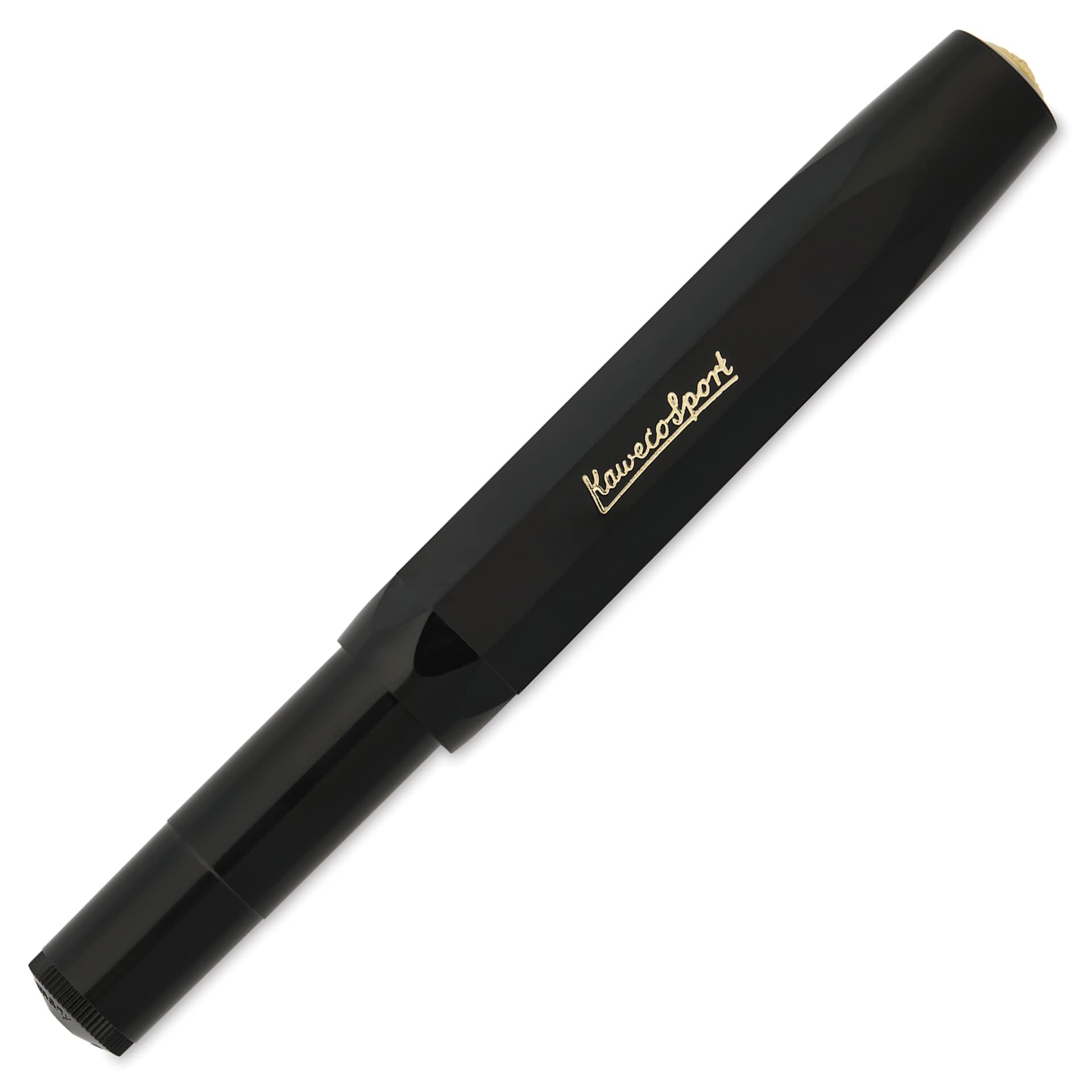 Kaweco Classic Sport Fountain Pen - Black, Fine, cap replaced