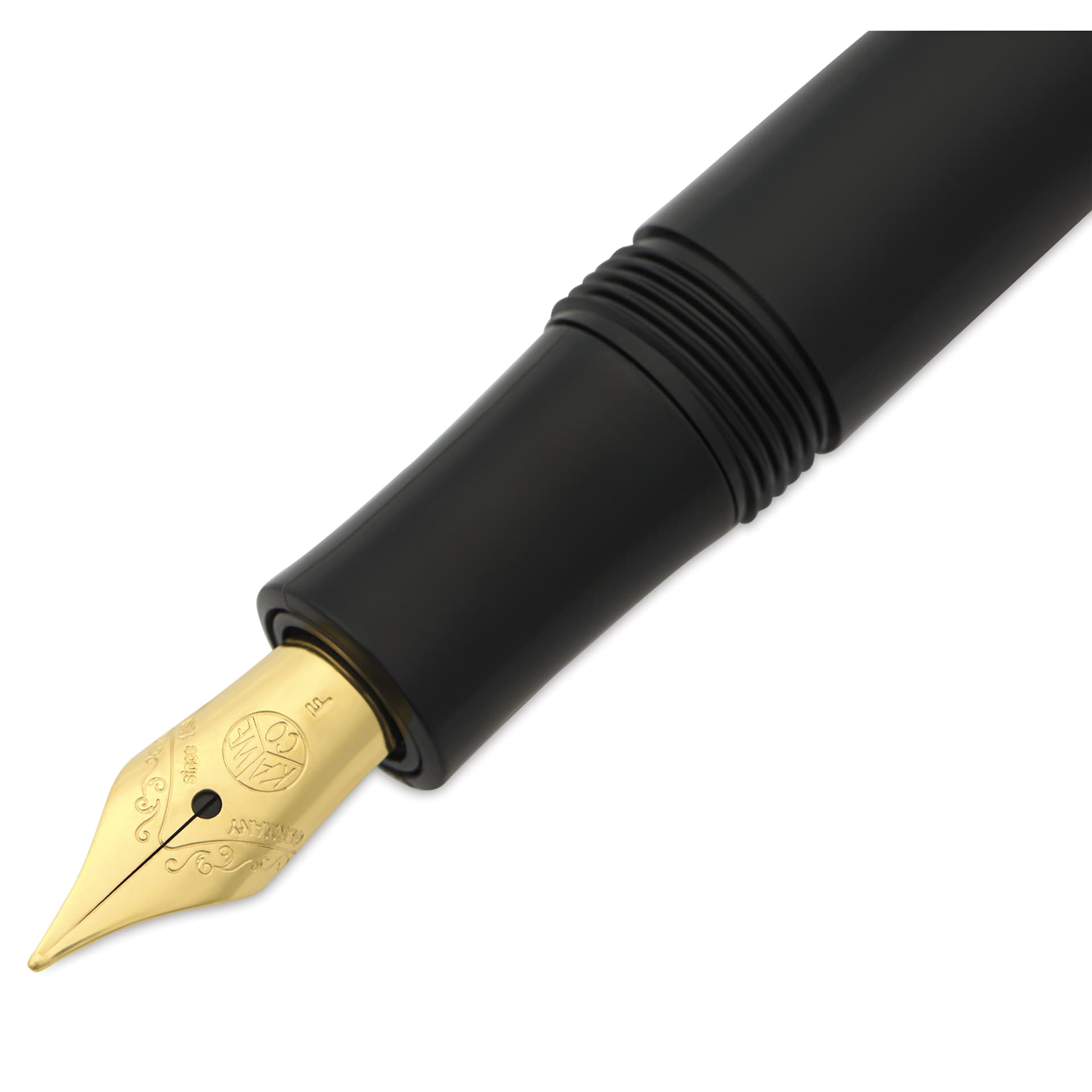Kaweco Classic Sport Fountain Pen - Black, Fine, close-up of the need