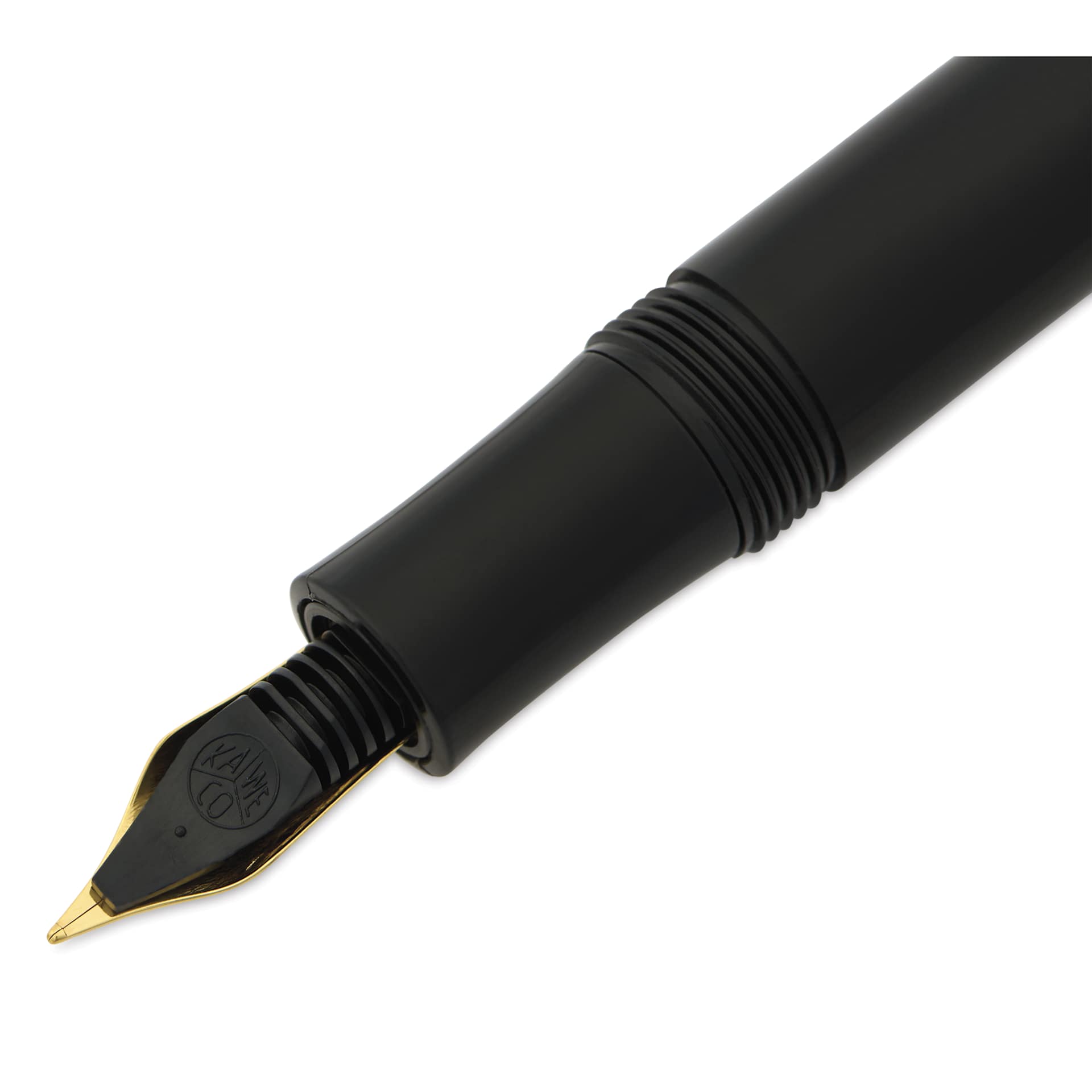Kaweco Classic Sport Fountain Pen - Black, Fine, close-up of the ink feed