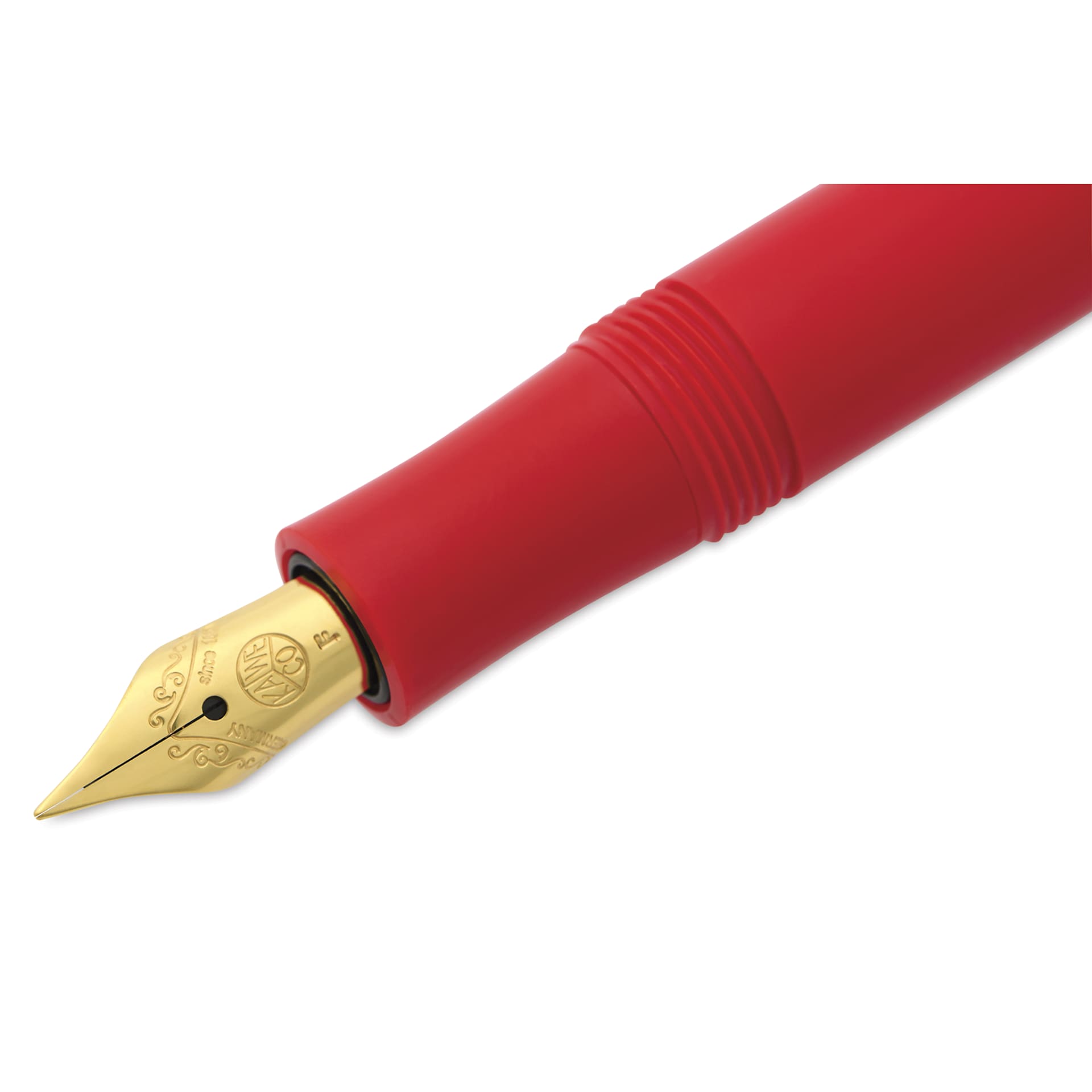 Kaweco Classic Sport Fountain Pen - Red, Fine, close-up of the nib