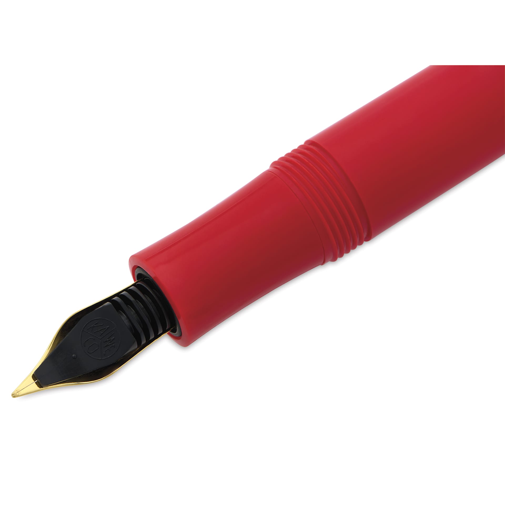 Kaweco Classic Sport Fountain Pen - Red, Fine, close-up of the ink feed