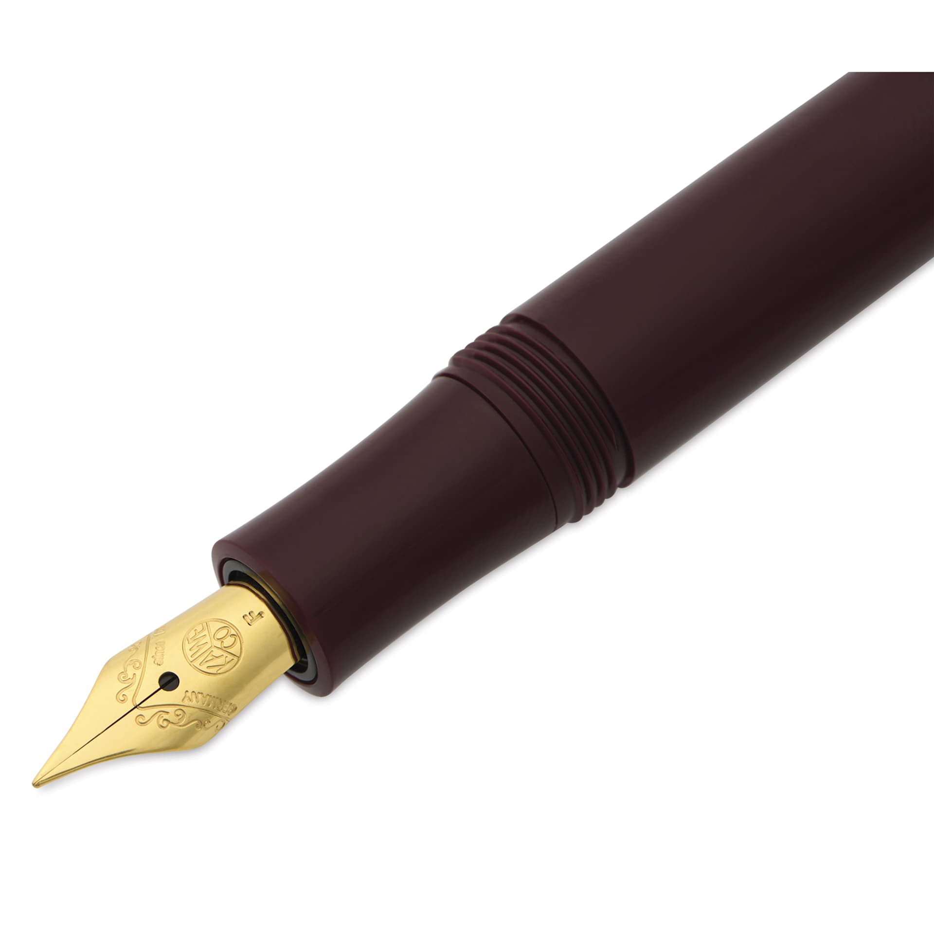 Kaweco Classic Sport Fountain Pen - Bordeaux, Fine, close-up of the nib