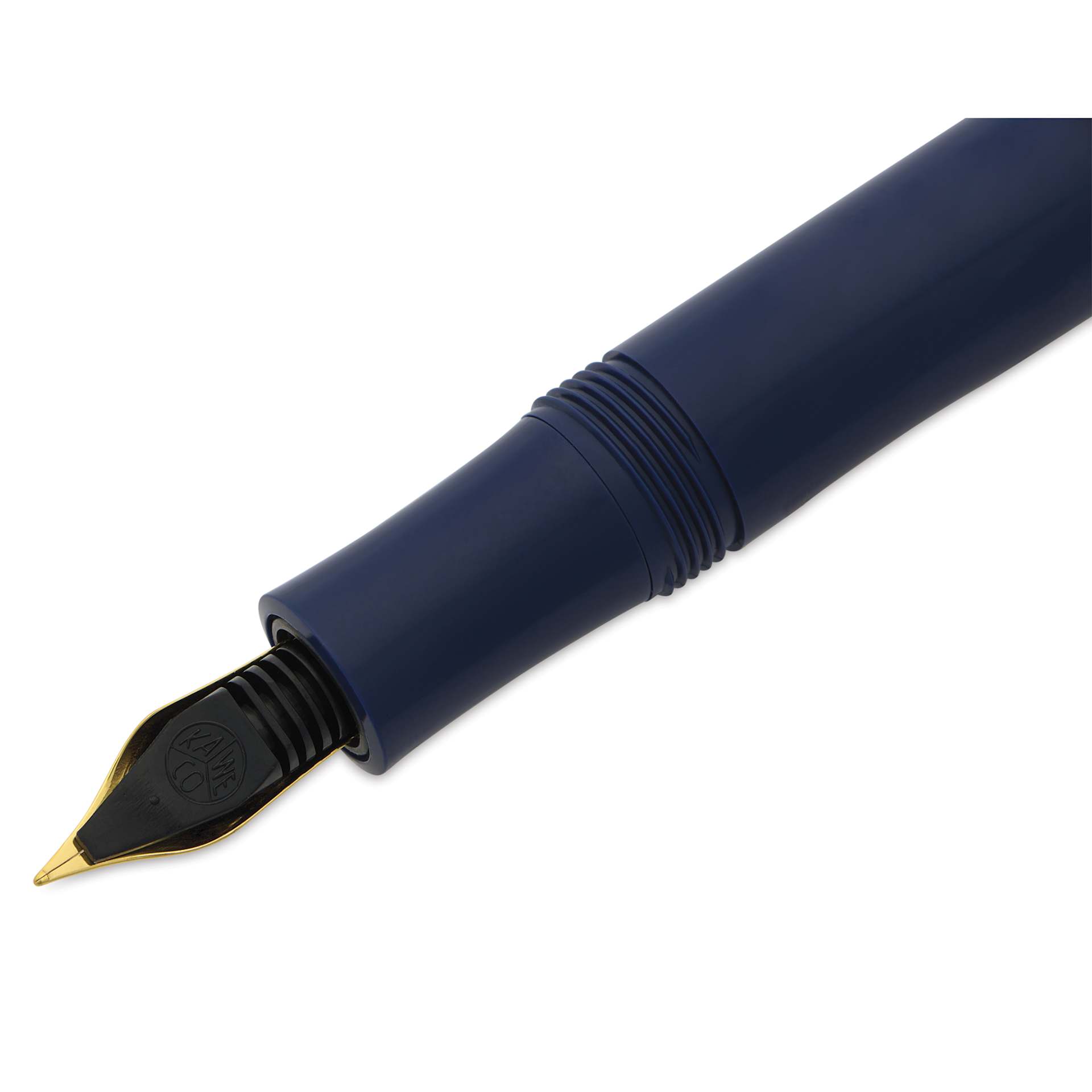 Kaweco Classic Sport Fountain Pen - Navy, Extra-Fine, close-up of the ink feed