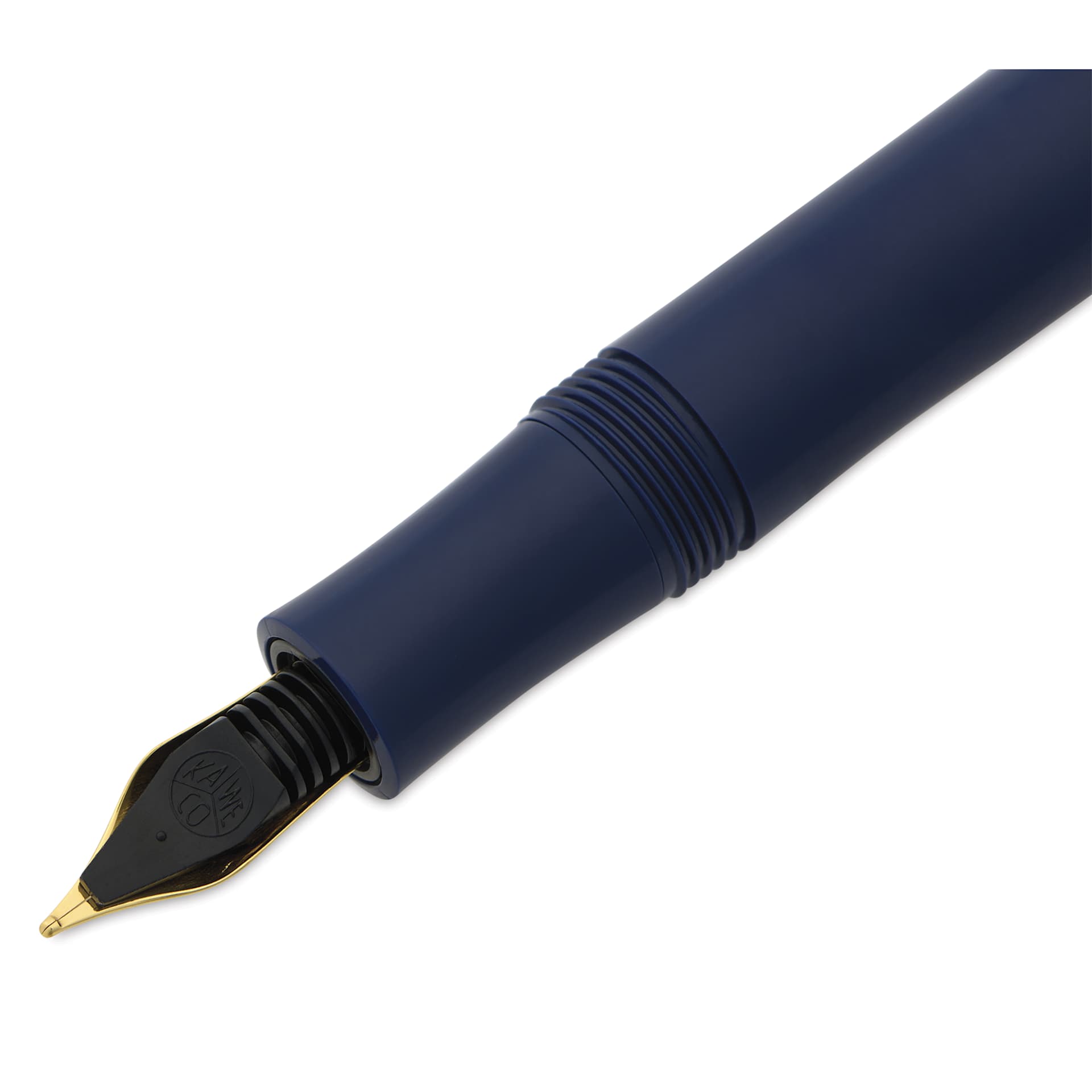 Kaweco Classic Sport Fountain Pen - Navy, Medium, close-up of the ink feed