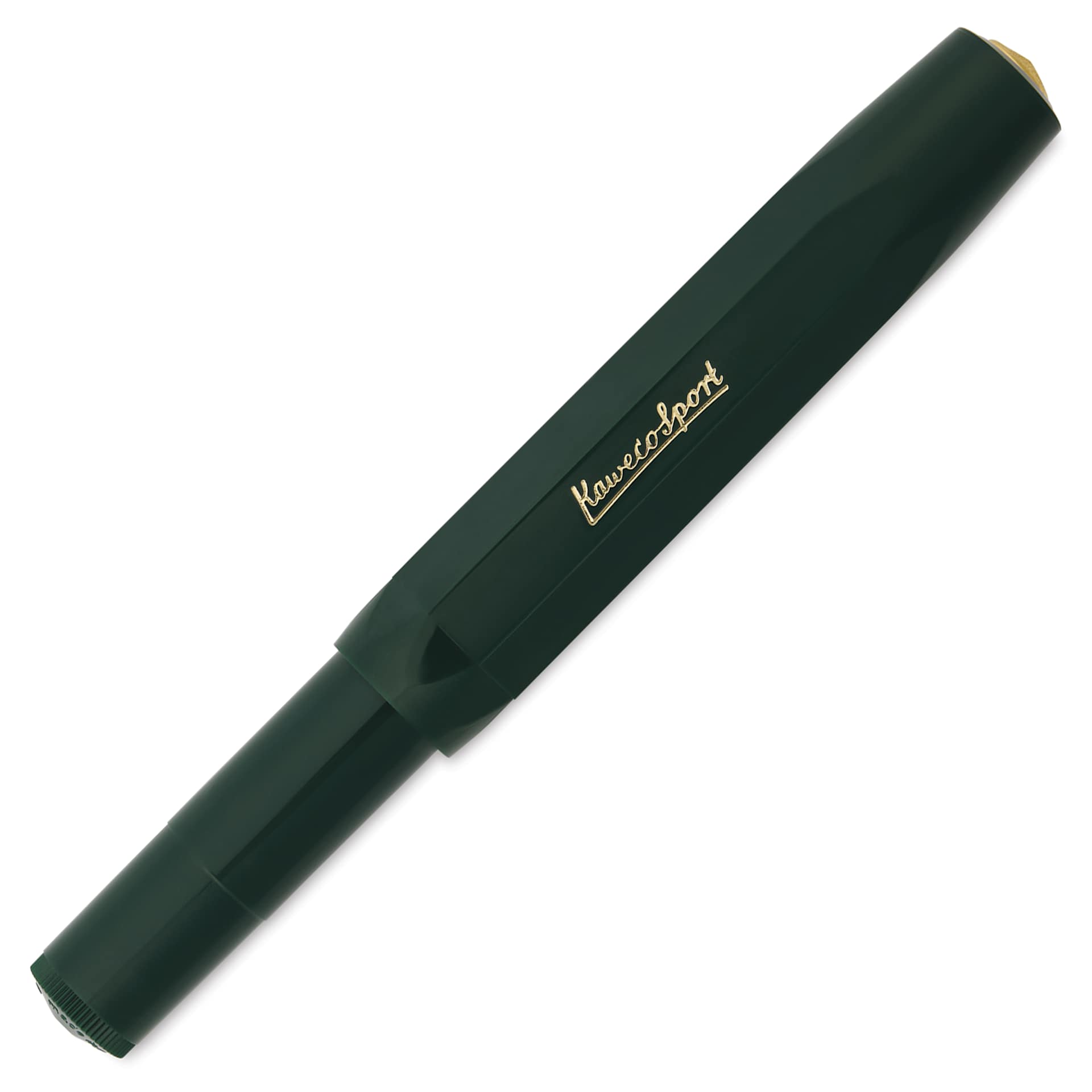 Kaweco Classic Sport Fountain Pen - Green, Fine, cap replaced