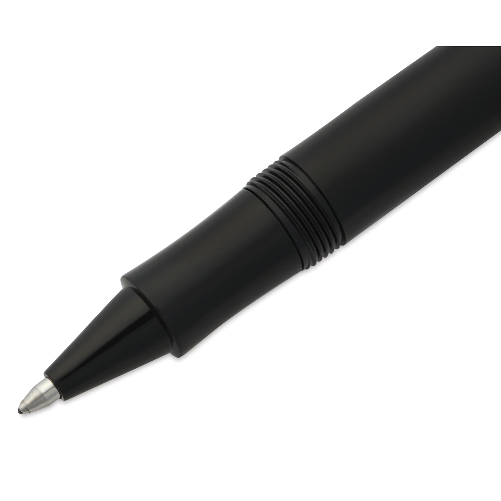 Kaweco Classic Sport Rollerball Pen - Black, close-up of the tip