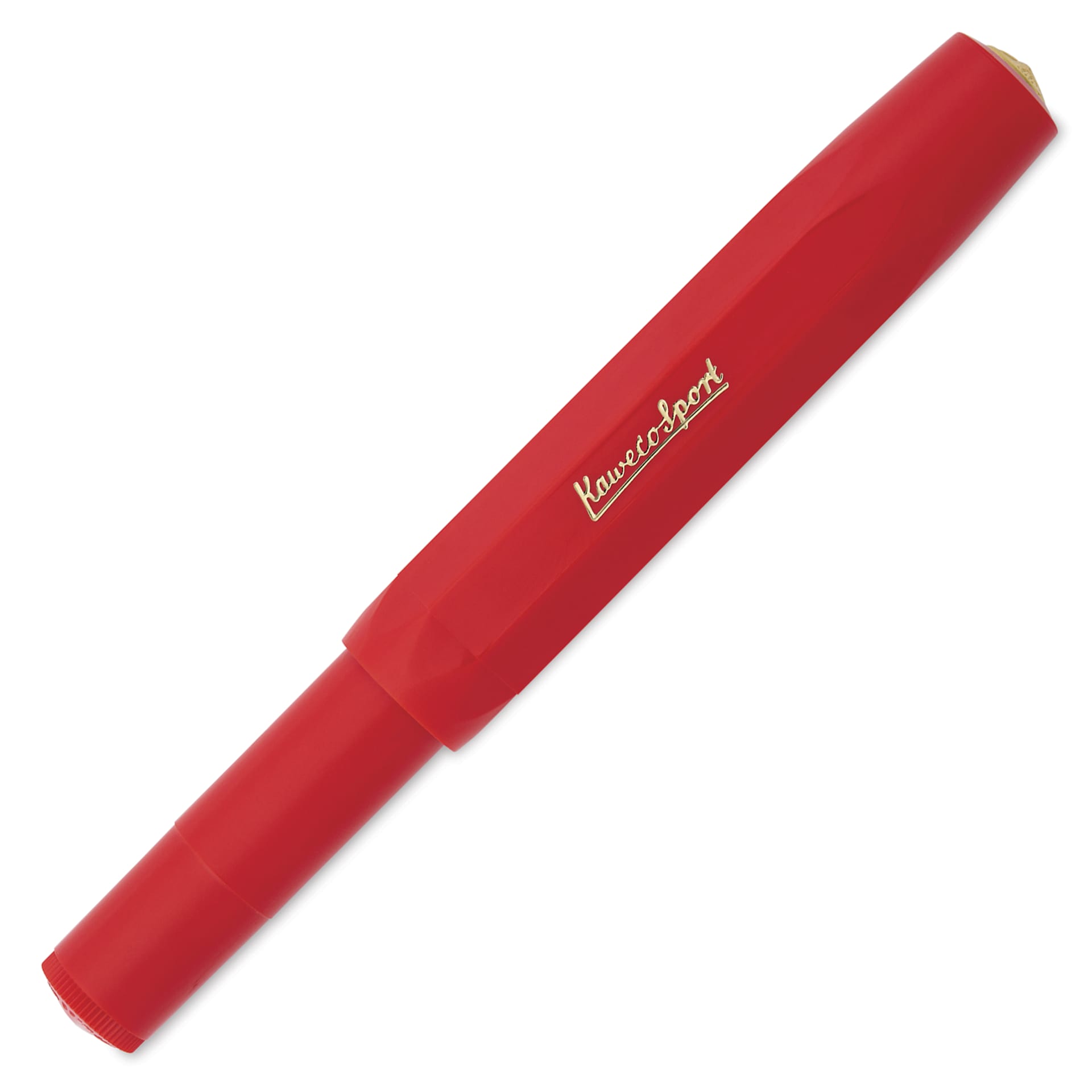 Kaweco Classic Sport Rollerball Pen - Red, cap replaced