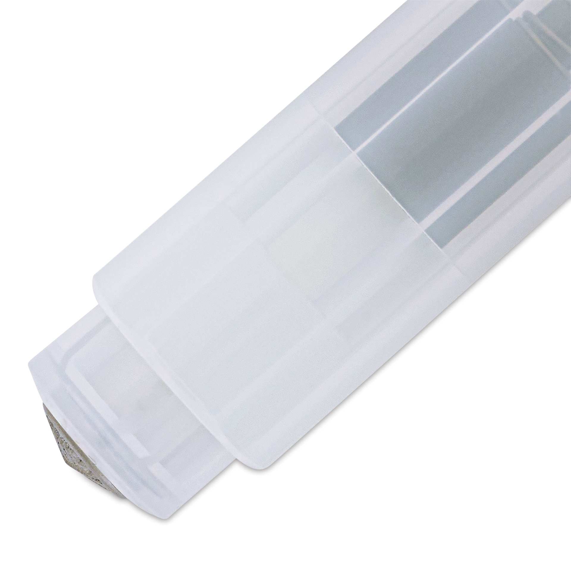 Kaweco Frosted Sport Ballpoint Pen - Coconut - close-up of push-button mechanism