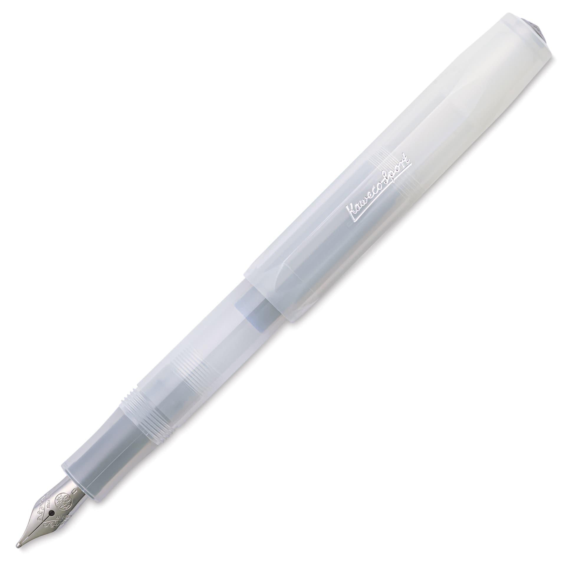 Kaweco Frosted Sport Fountain Pen - Coconut, Broad
