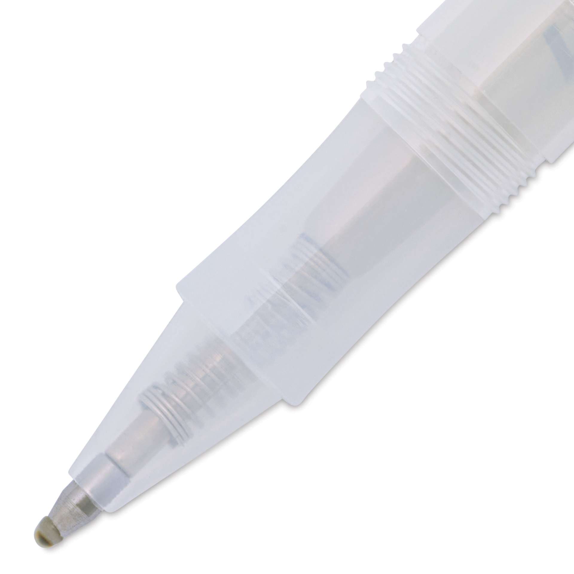 Kaweco Frosted Sport Rollall Pen - Coconut, close-up of the point