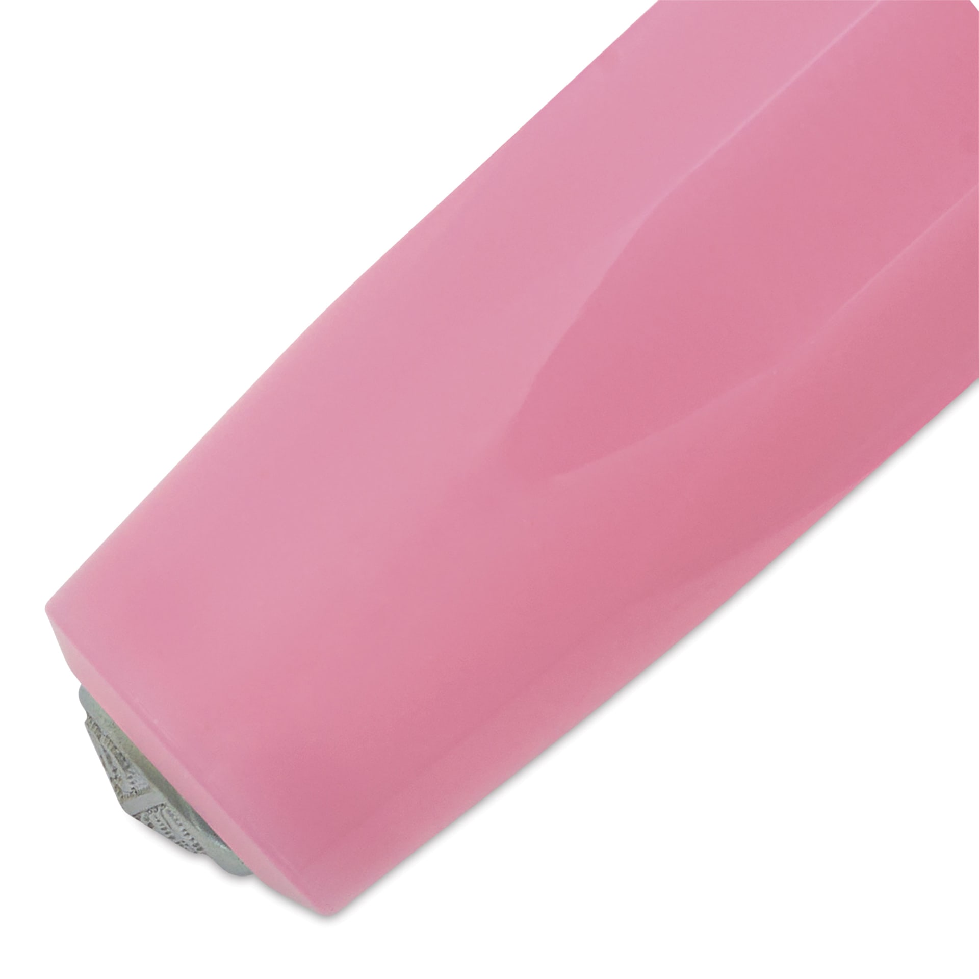 Kaweco Frosted Sport Rollall Pen - Blush Pitaya, close-up of the brand's seal on the cap