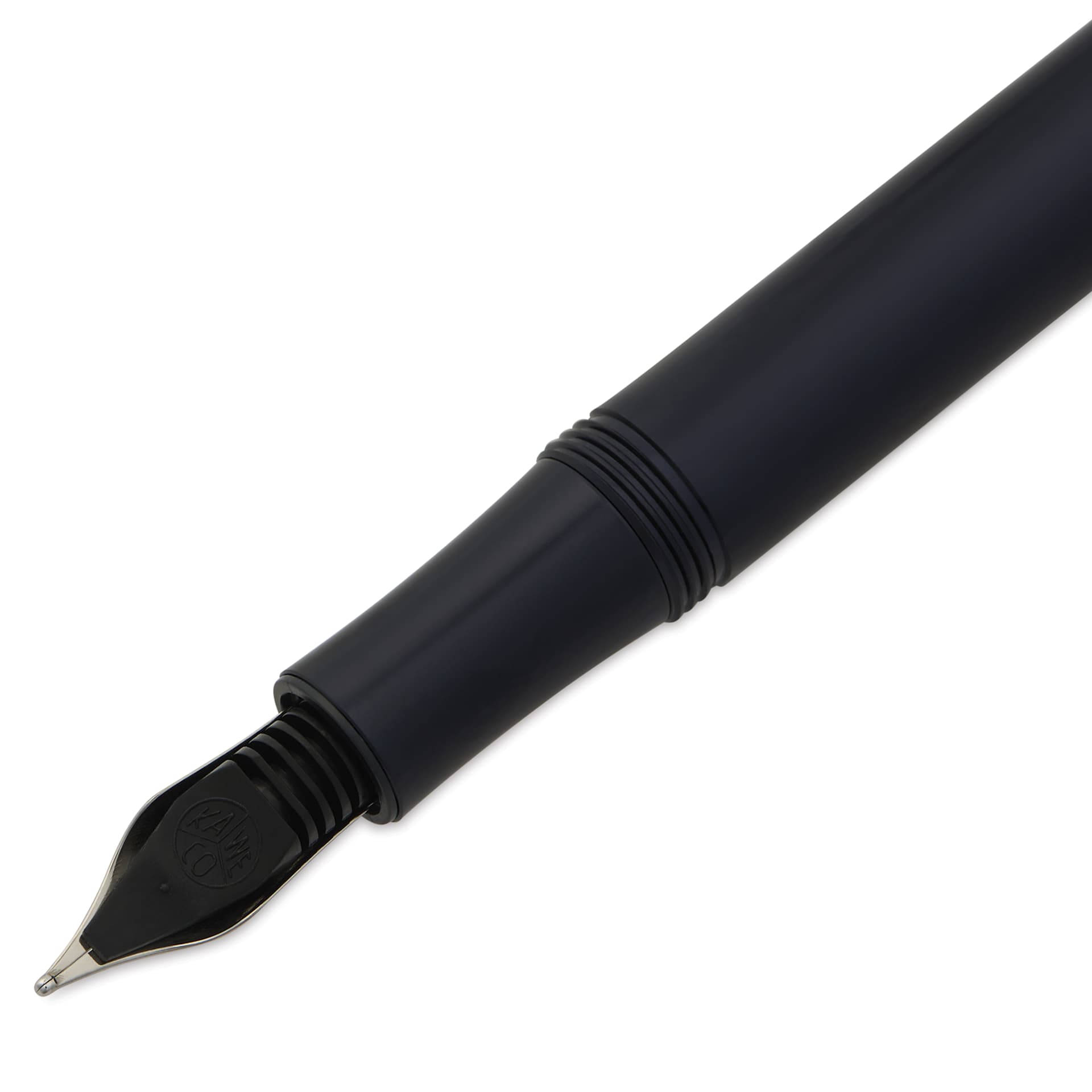 Kaweco Liliput Fountain Pen - Black, Fine, close-up of the ink feed