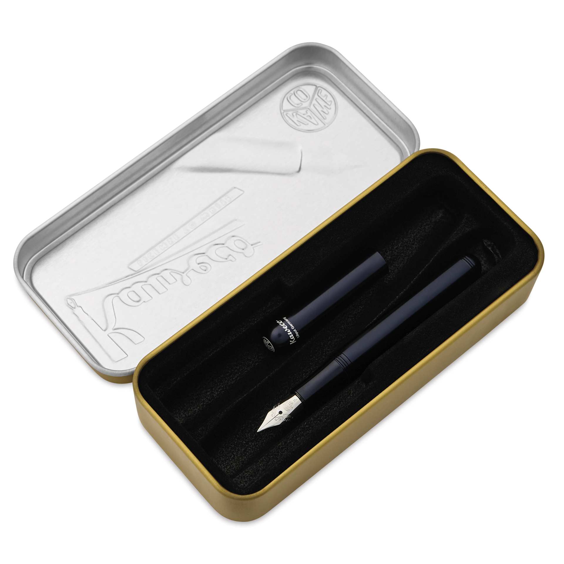 Kaweco Liliput Fountain Pen - Black, Fine, pen inside of the packaging
