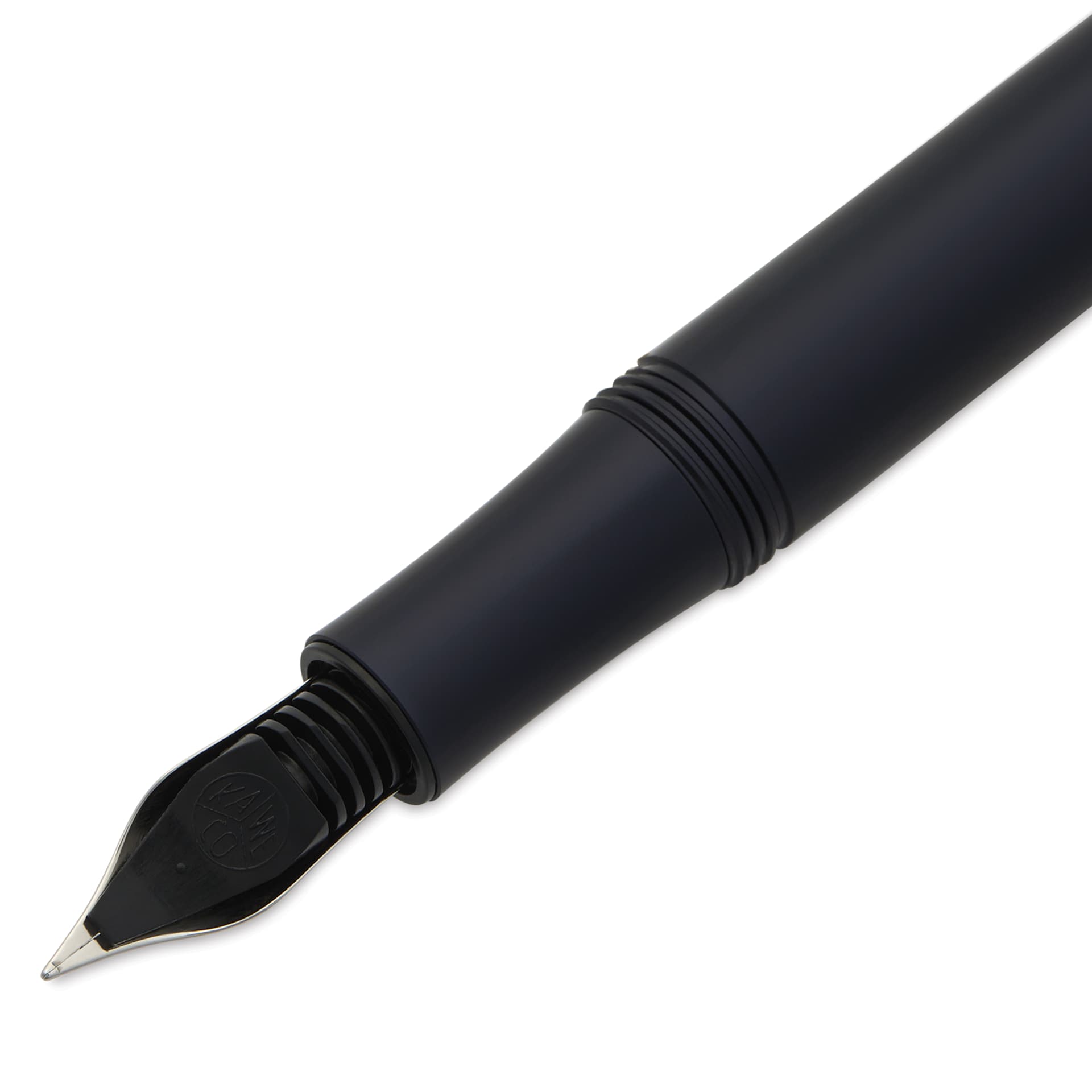 Kaweco Liliput Fountain Pen - Black, Extra-Fine, close-up of the ink feed