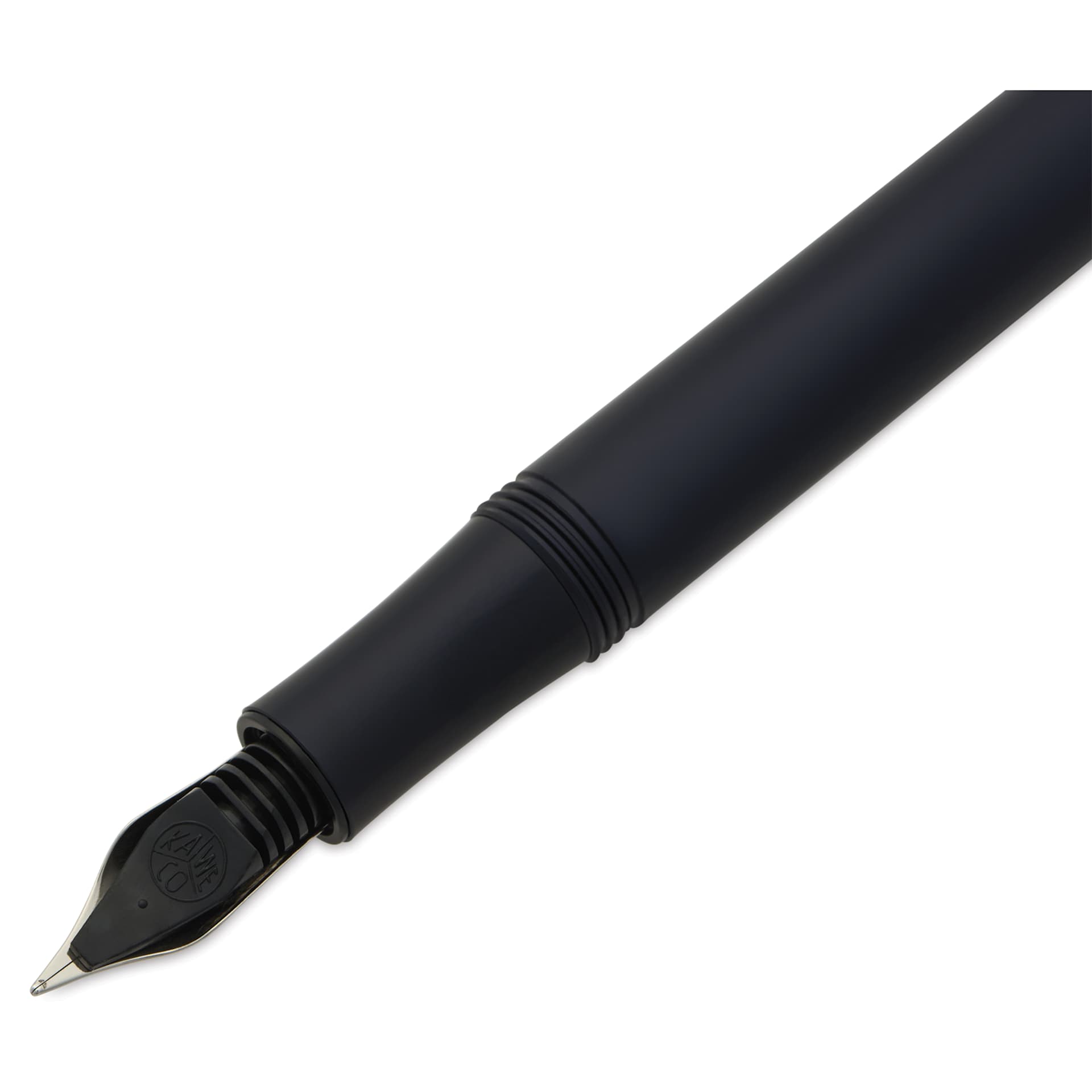 Kaweco Liliput Fountain Pen - Black, Medium, close-up of the ink feed