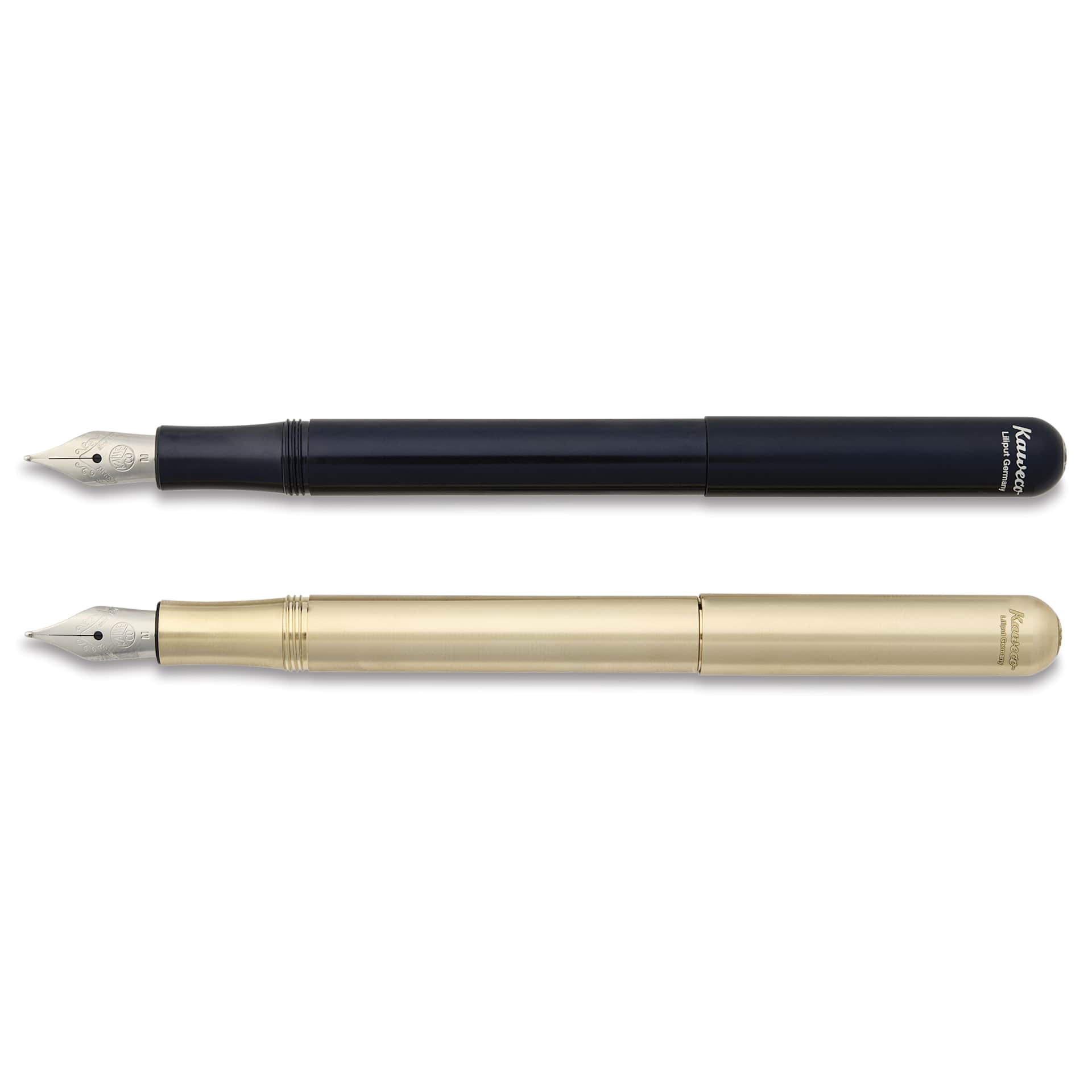 Kaweco Liliput Fountain Pens, laid out