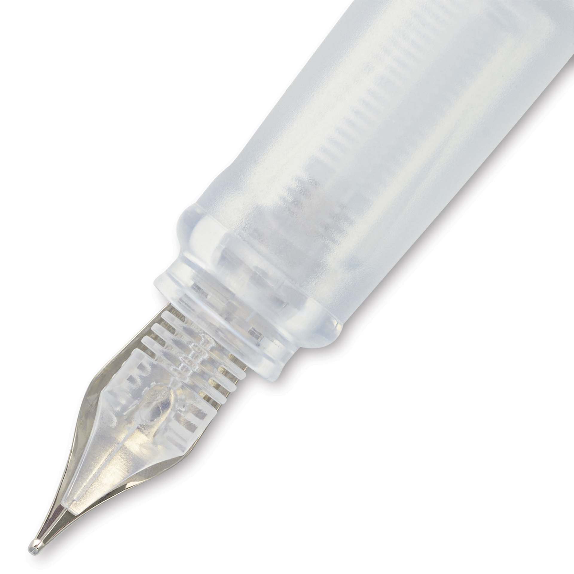 Kaweco Perkeo Fountain Pen - Clear, Medium close-up of the feed