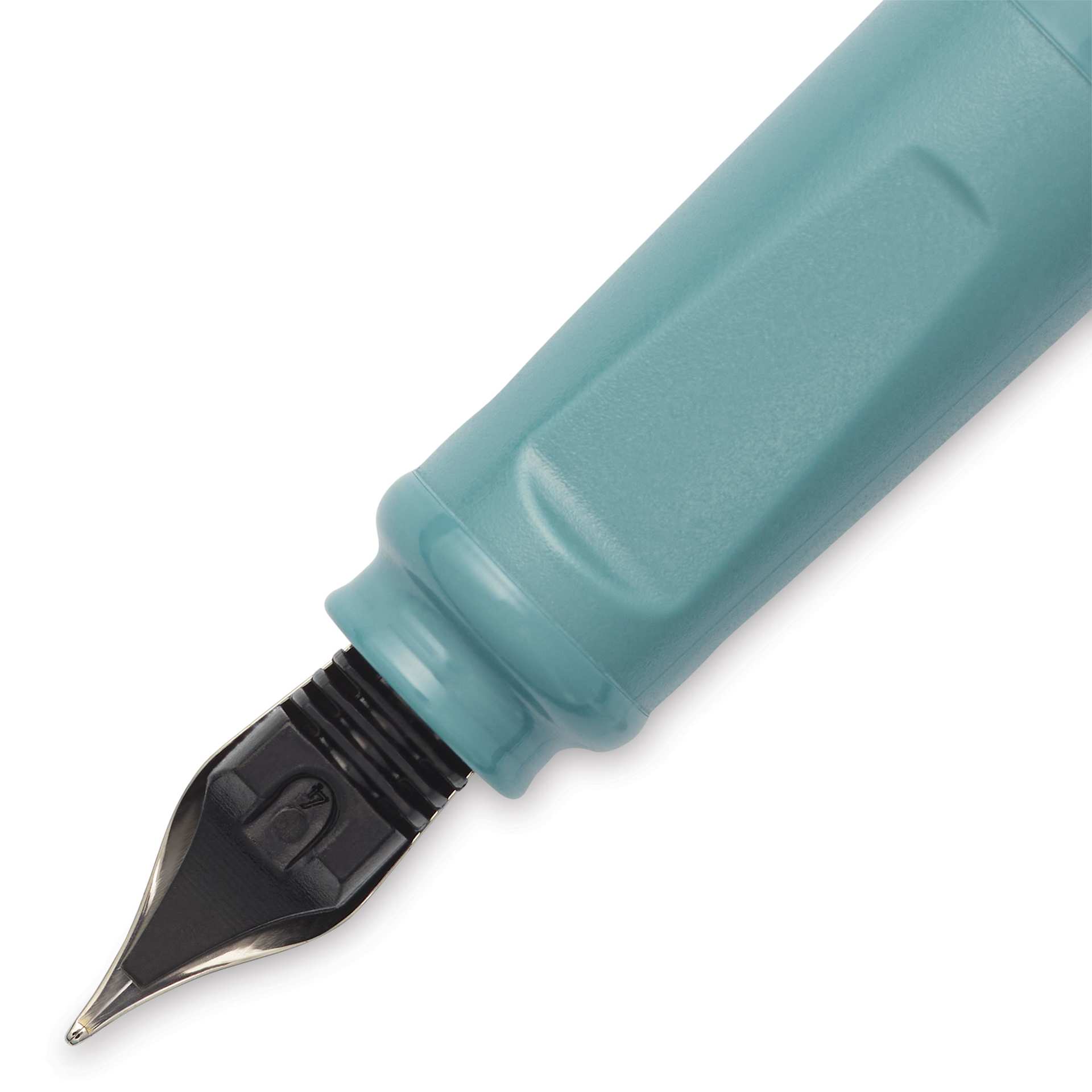 Kaweco Perkeo Fountain Pen - Teal, Fine, close-up of the feed