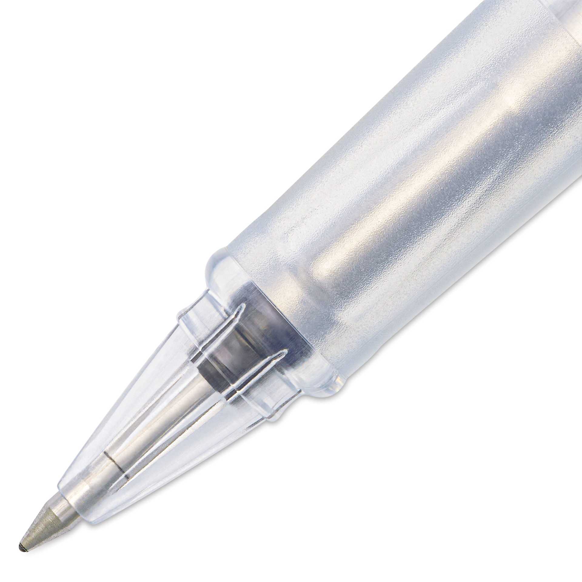 Kaweco Perkeo Rollerball Pen - Clear - close-up of tip