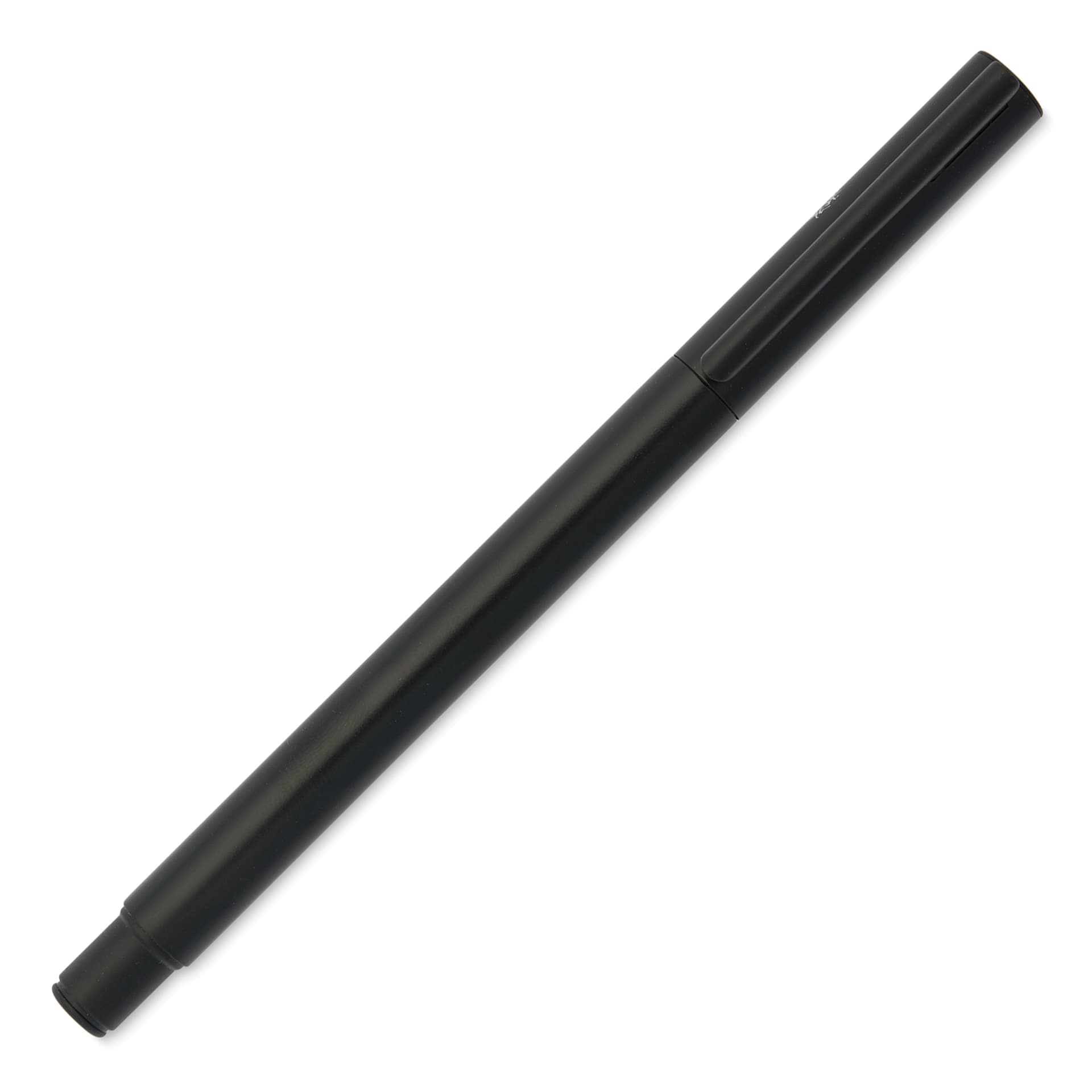 Faber-Castell Neo Slim Fountain Pen - Black Matte, Extra Fine Tip - with cap on