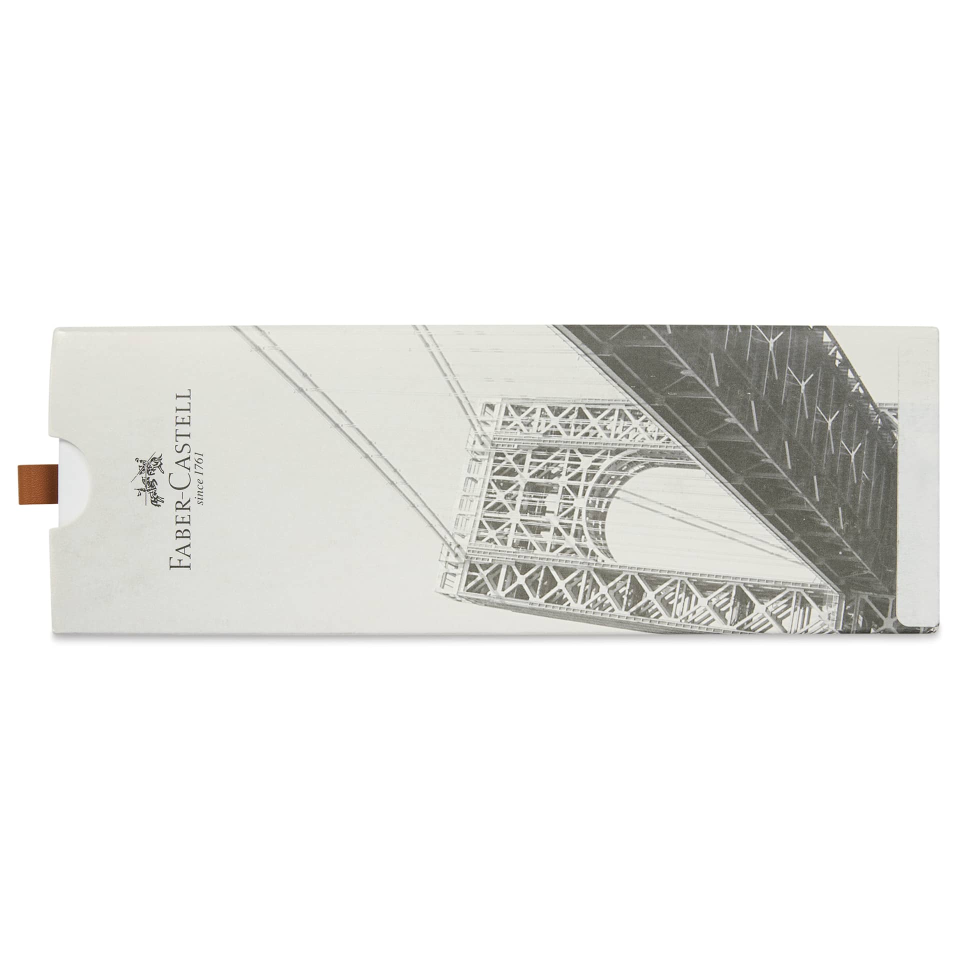 Faber-Castell Neo Slim Fountain Pen - Black Matte, Extra Fine Tip - front of gift box