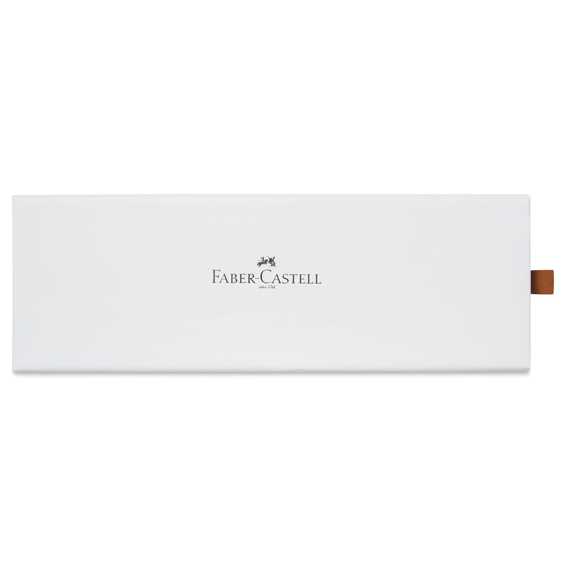 Faber-Castell Neo Slim Fountain Pen - Black Matte, Extra Fine Tip - back of gift box
