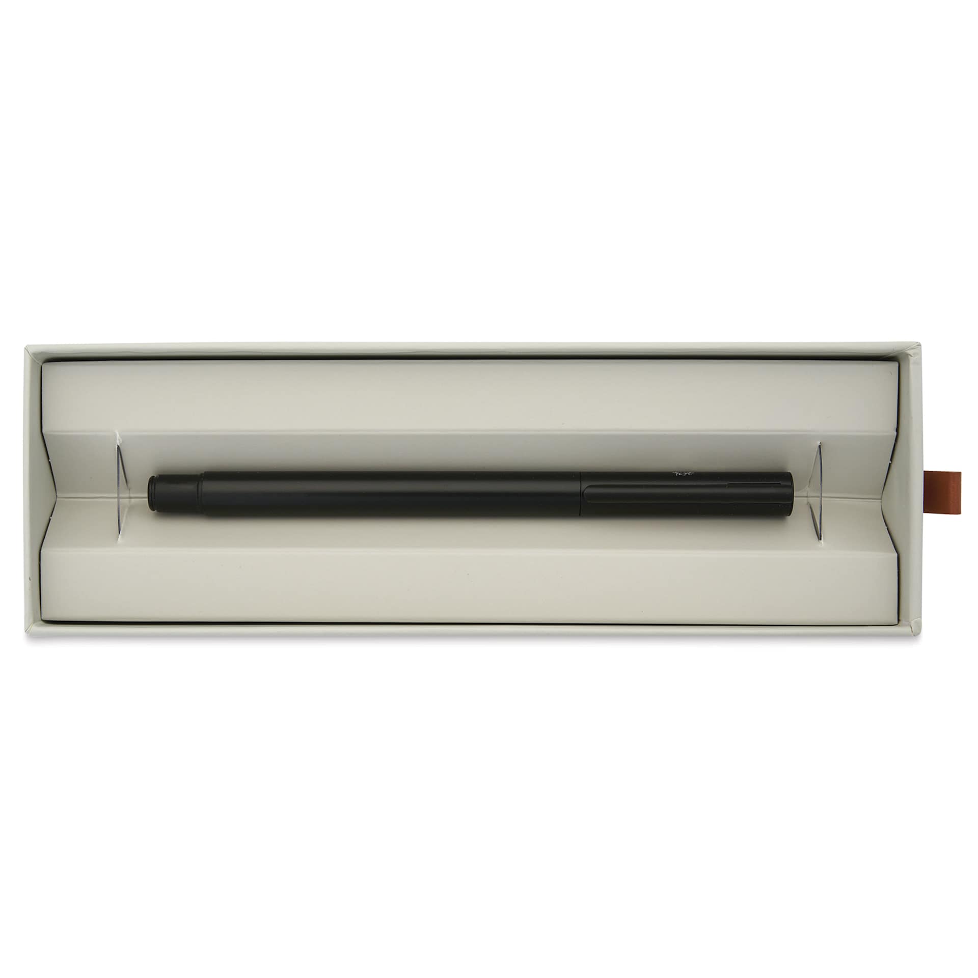 Faber-Castell Neo Slim Fountain Pen - Black Matte, Broad Tip - in gift box