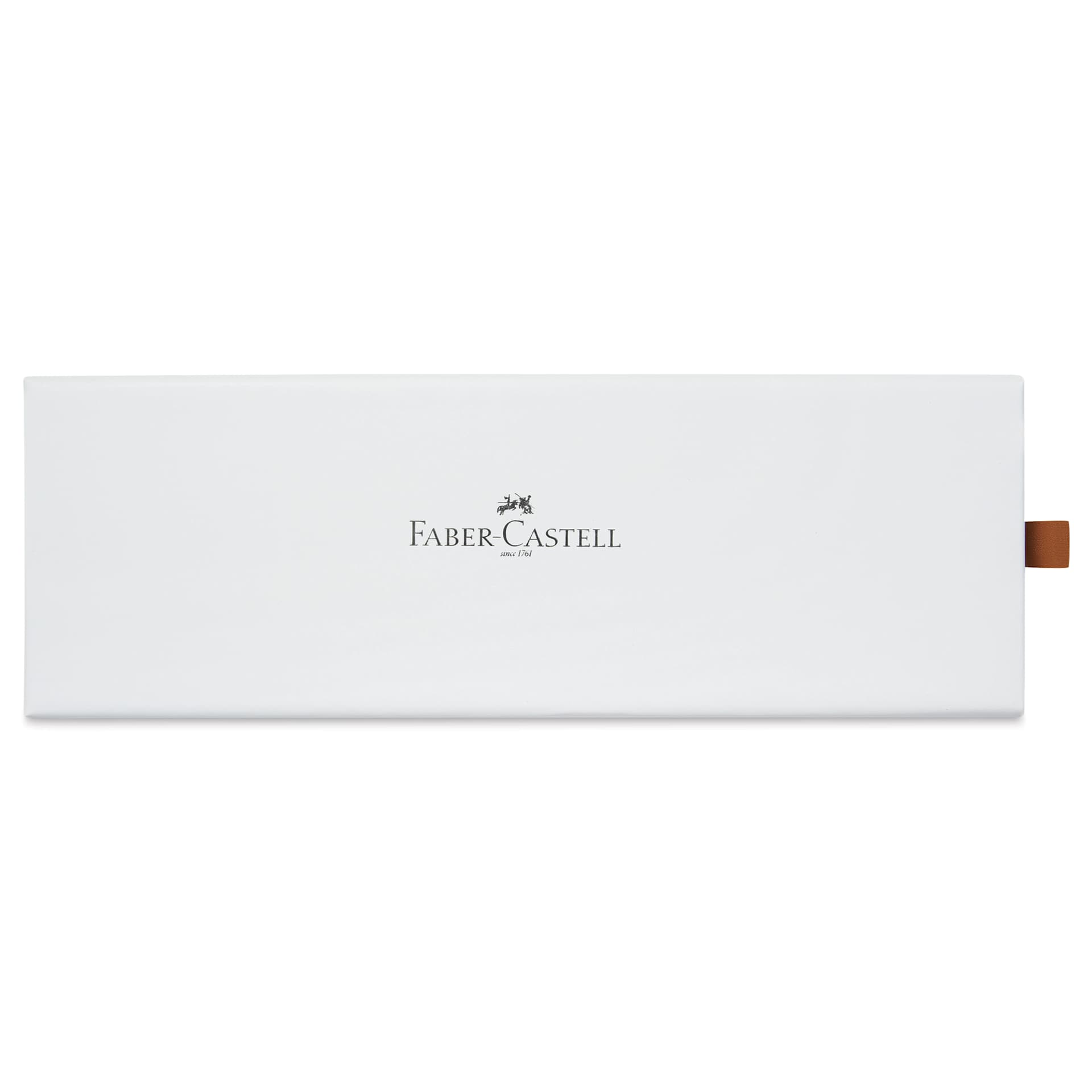 Faber-Castell Neo Slim Fountain Pen - Gunmetal, Fine Tip - back of box