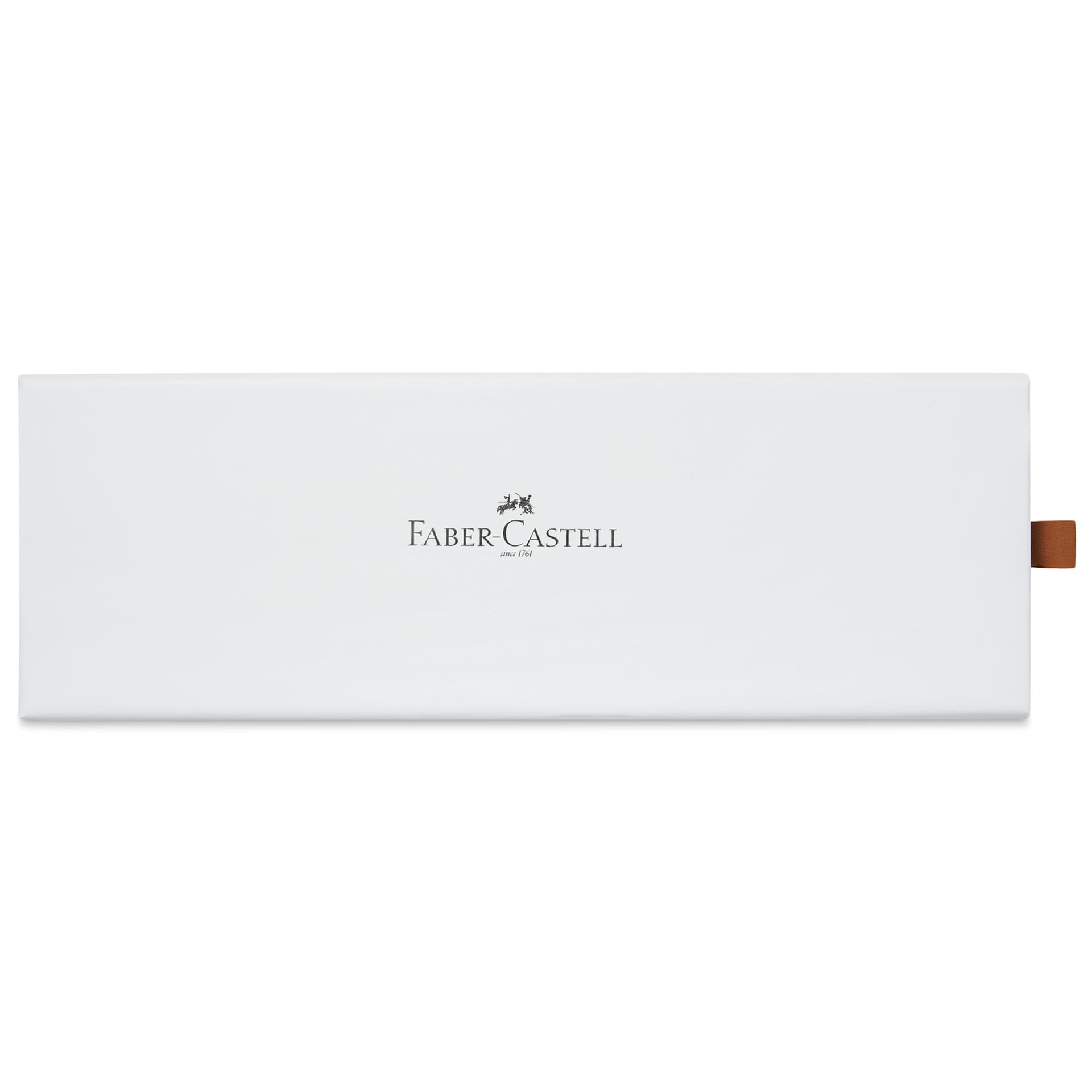 Faber-Castell Neo Slim Fountain Pen - Dark Blue, Fine Tip - back of gift box
